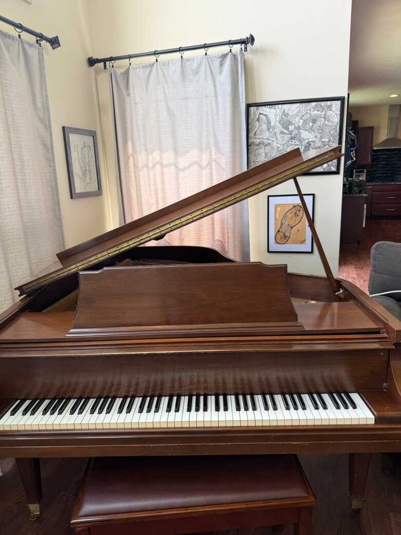 1970's Baby Grand Piano