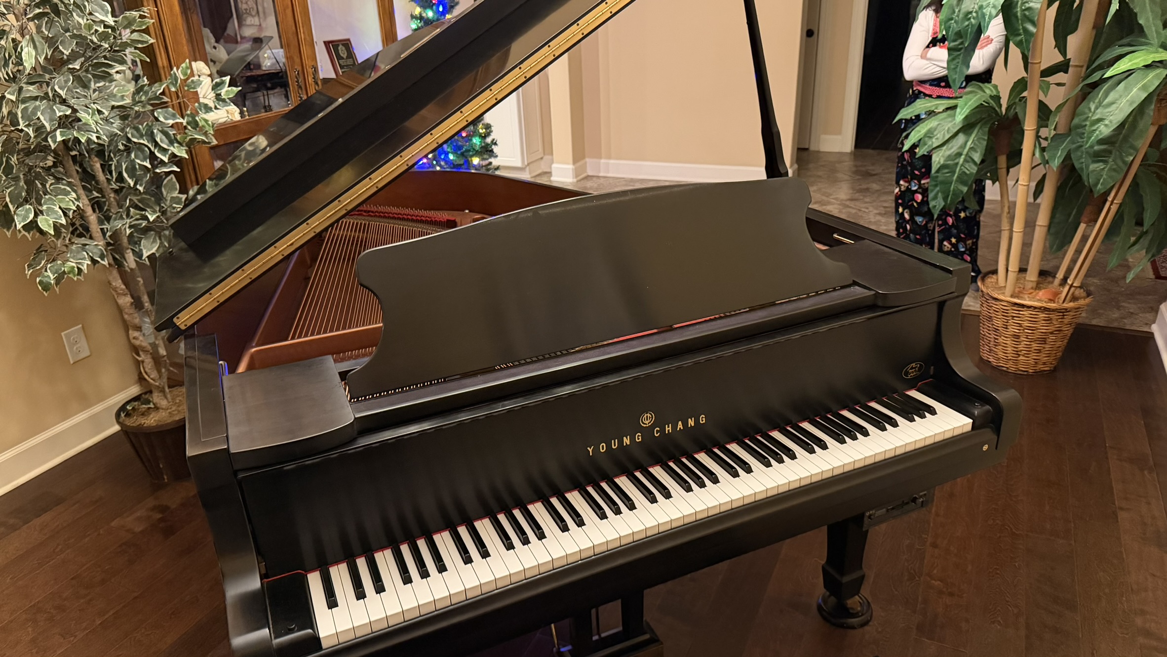 Young Chang Baby Grand with QRS Player System