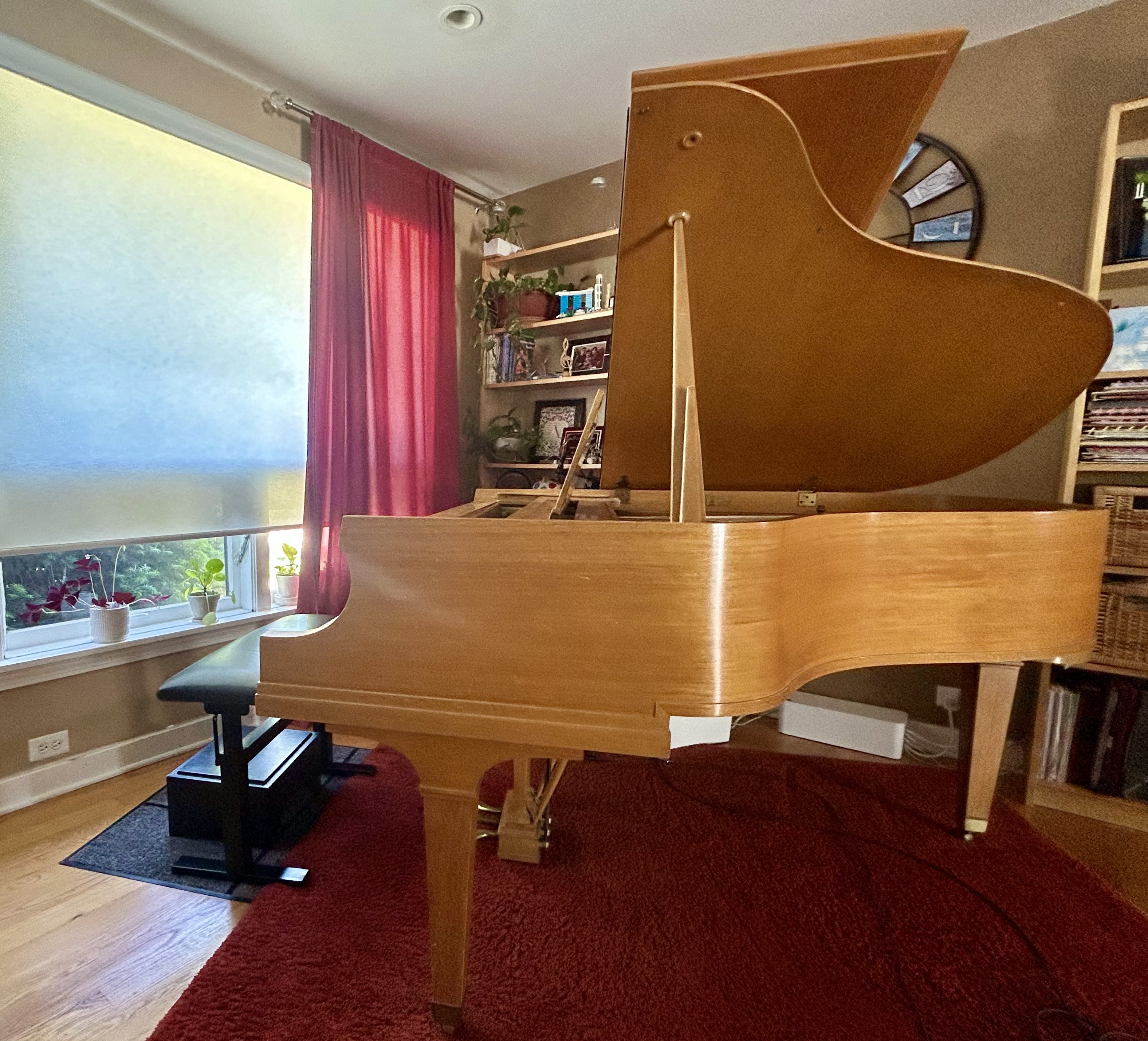 Well Maintained Piano with Original Ivory keys 