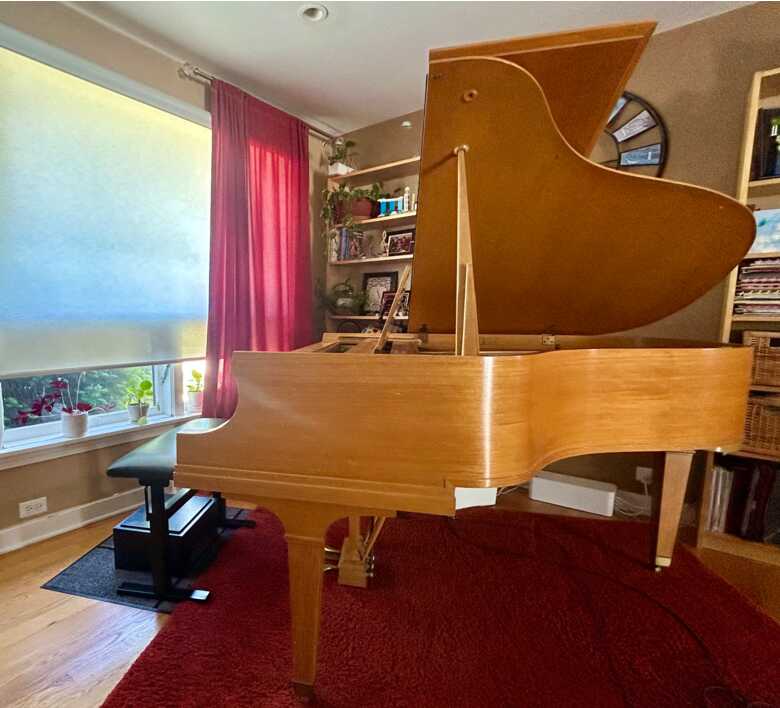 Well Maintained Piano with Original Ivory keys 
