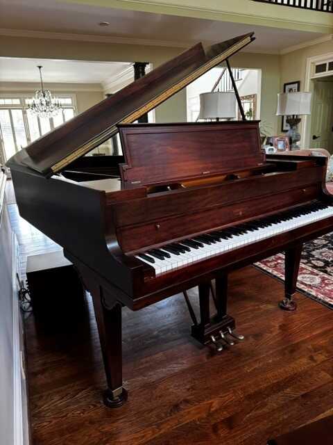 Hardman Mahogany Grand Piano