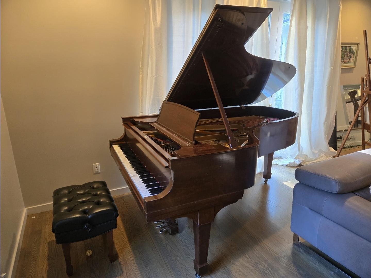 Steinway & Sons Model B Grand Piano from 1926 Mahogany 