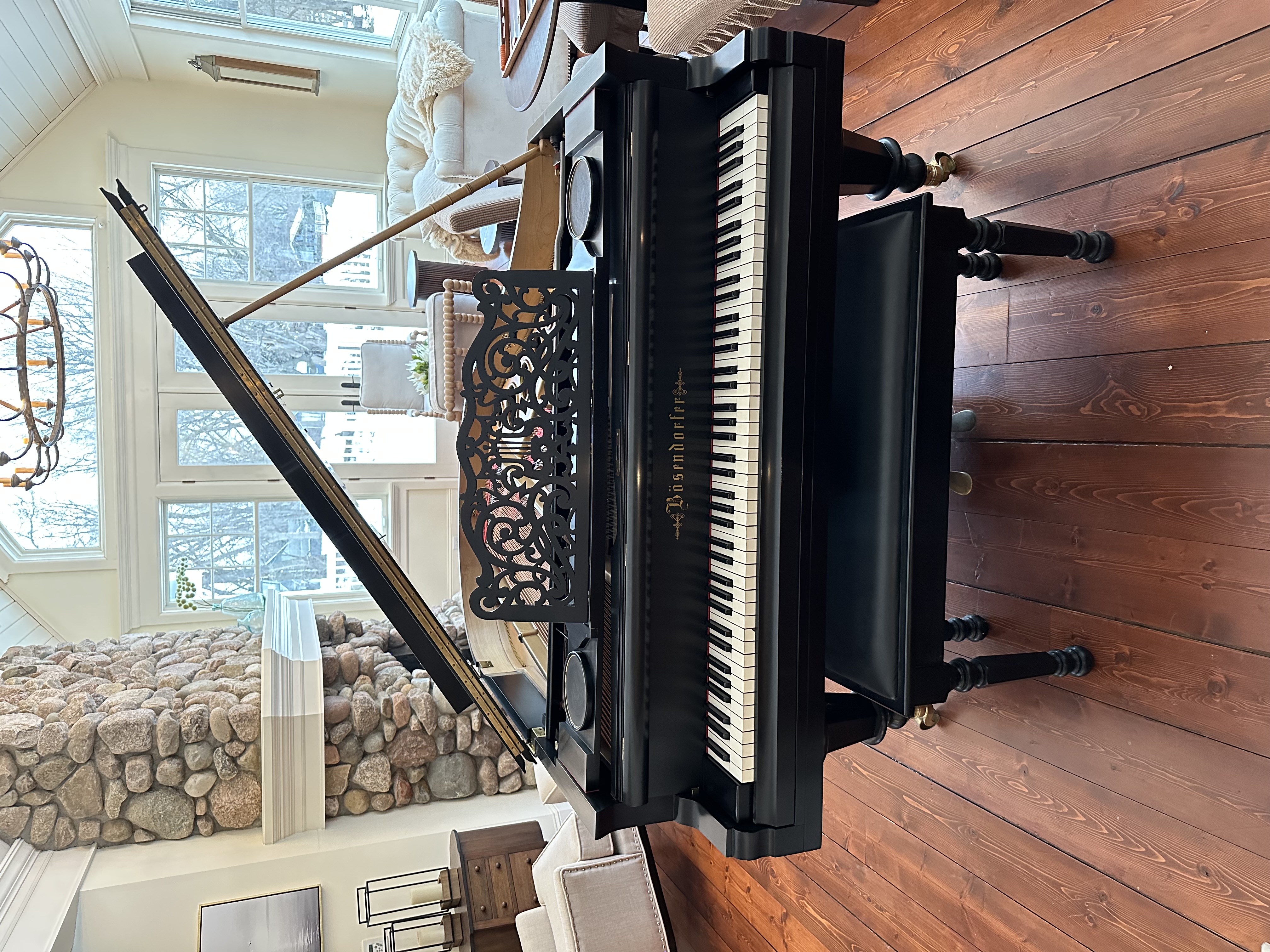 Rare 1877 Bösendorfer "Johann Strauss" Grand Piano (88-Keys)