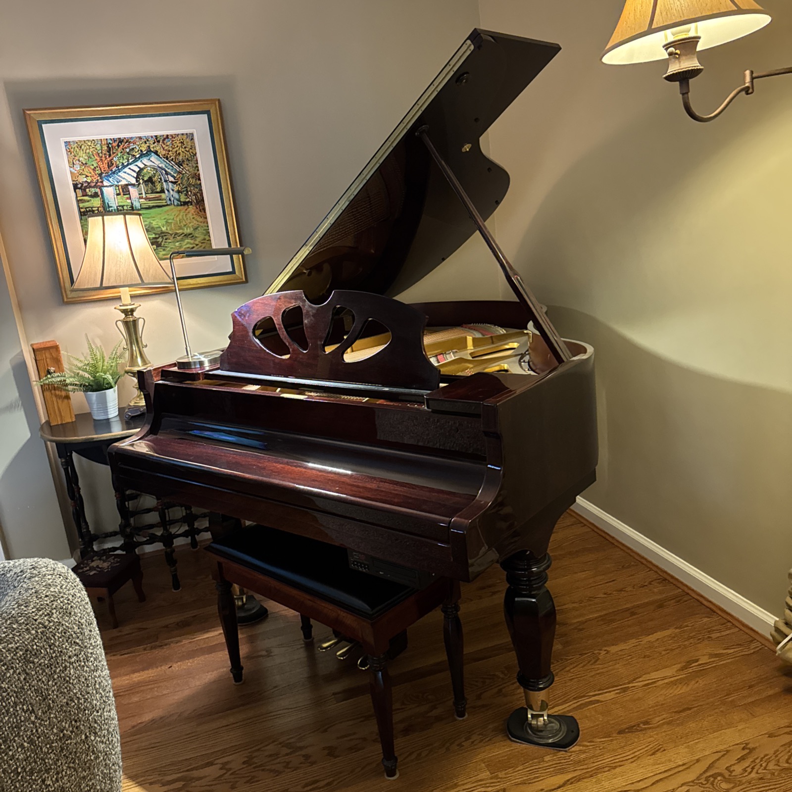 Nordiska Model 165 Regency Baby Grand Piano