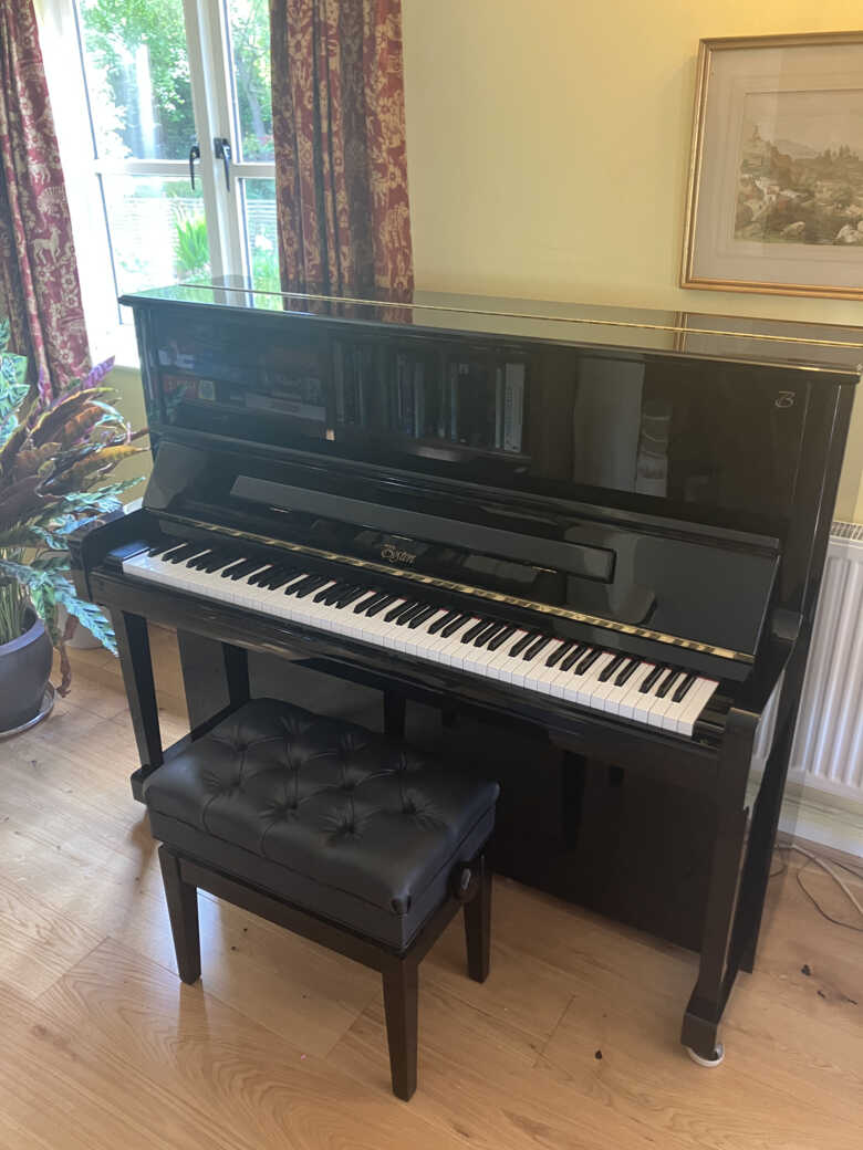Boston UP-126 II Upright Piano – Designed by Steinway & Sons