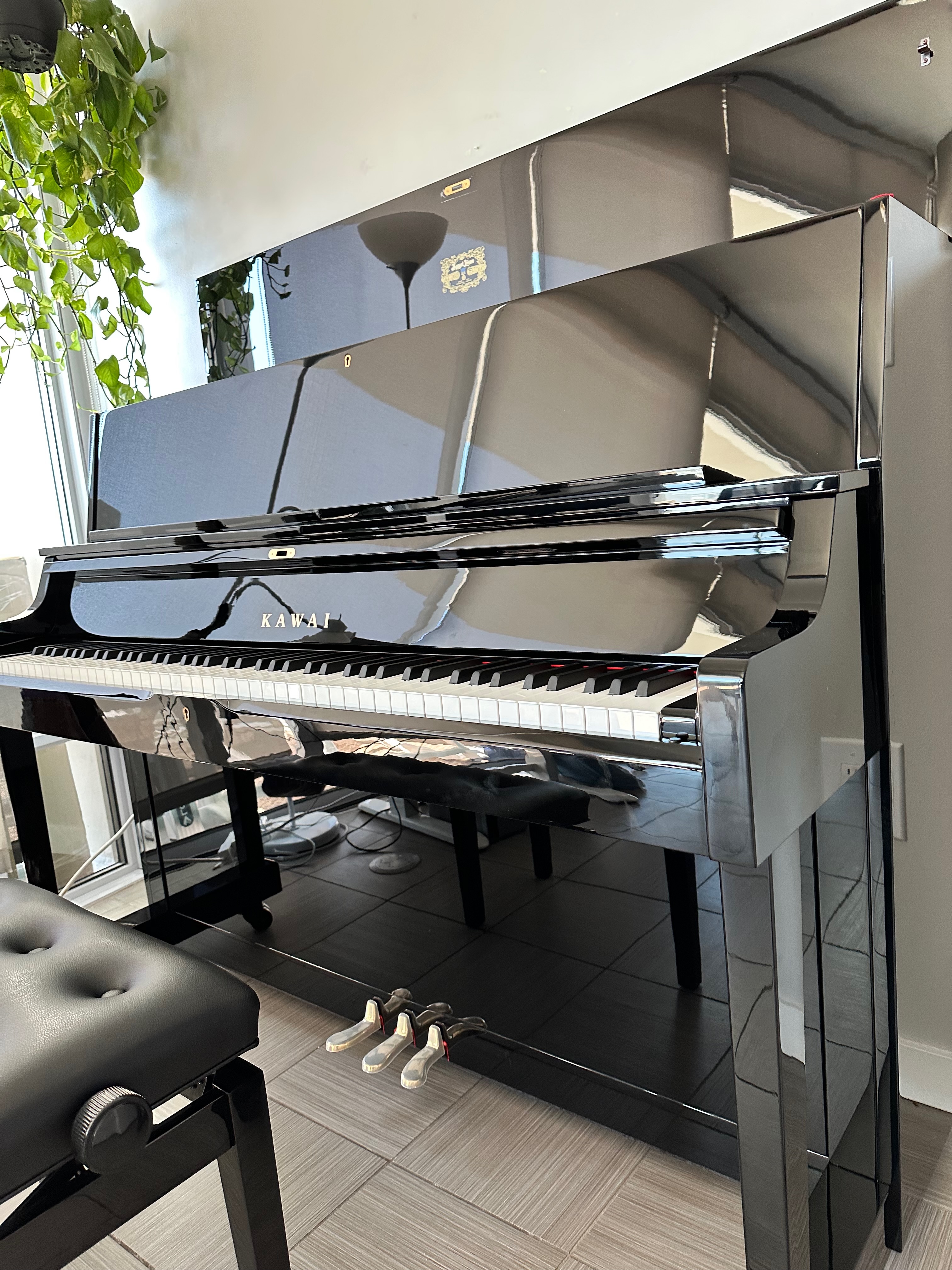  Kawai ST-1 Upright Piano - Like New - Dampp-Chaser - 