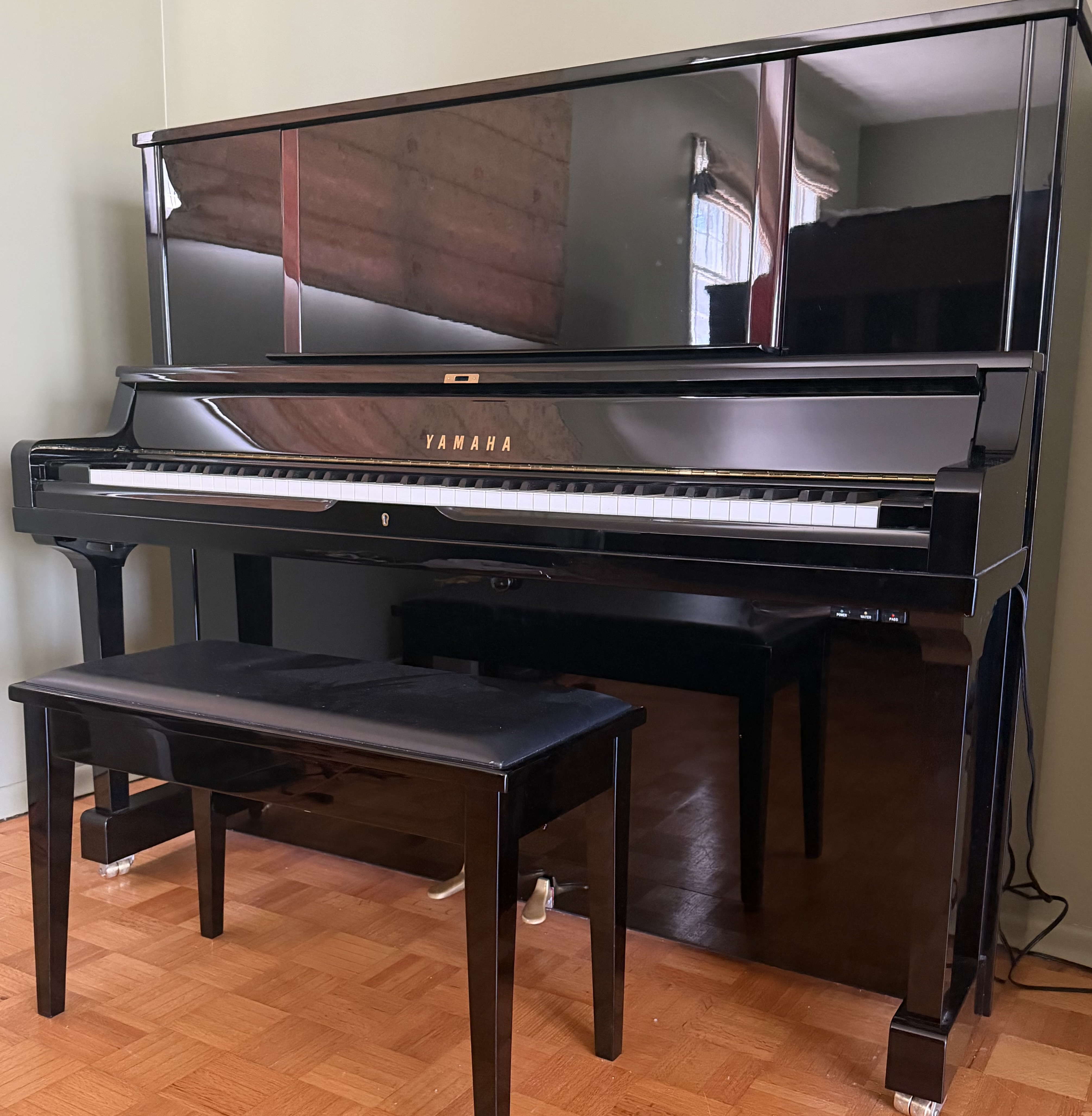 Yamaha YUS5 Professional Piano (2010) - Polished Ebony