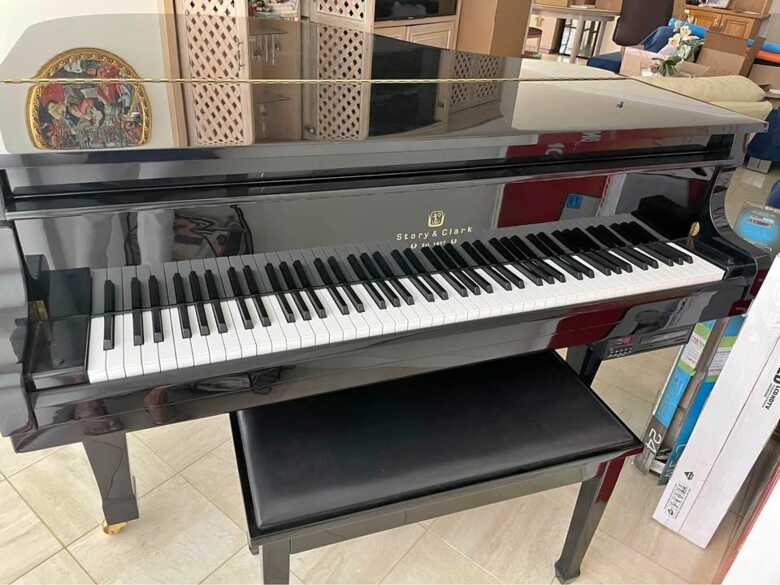 Beautiful Baby Grand Piano