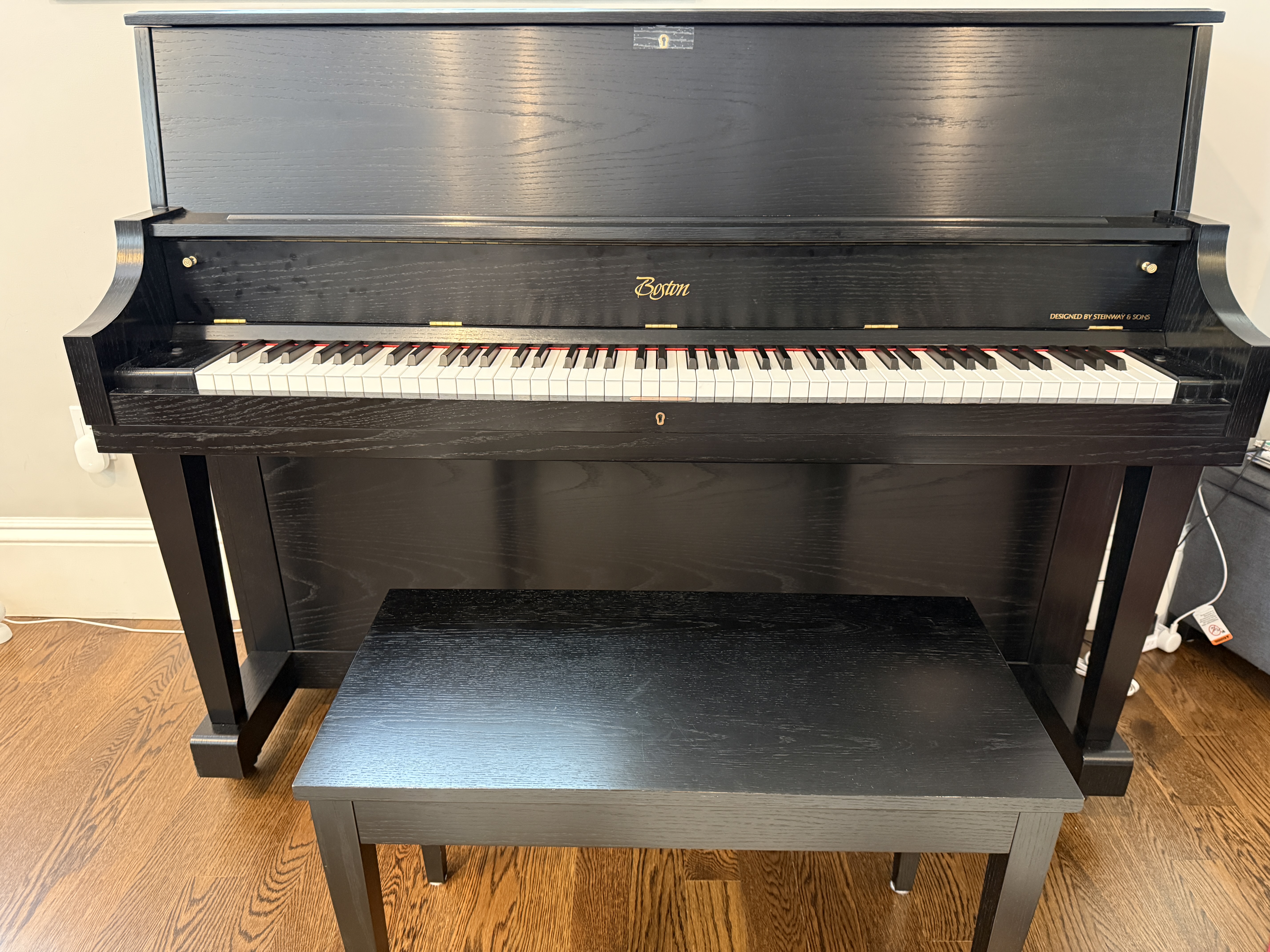 Boston UP-118S Performance Edition Upright Piano by Steinway