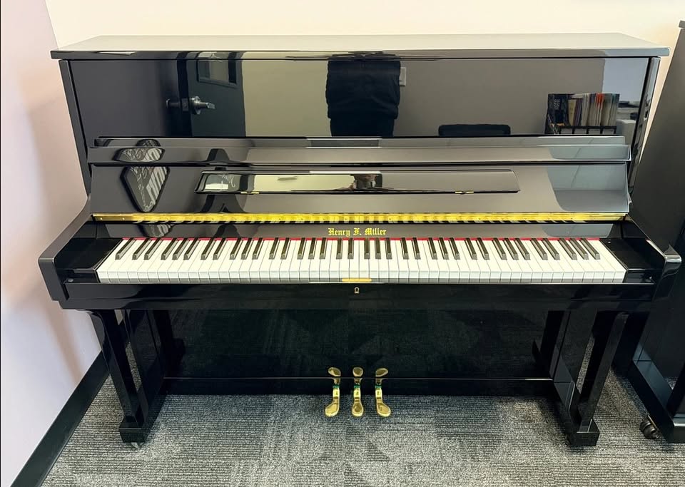 Elegant Ebony Henry F. Miller Piano