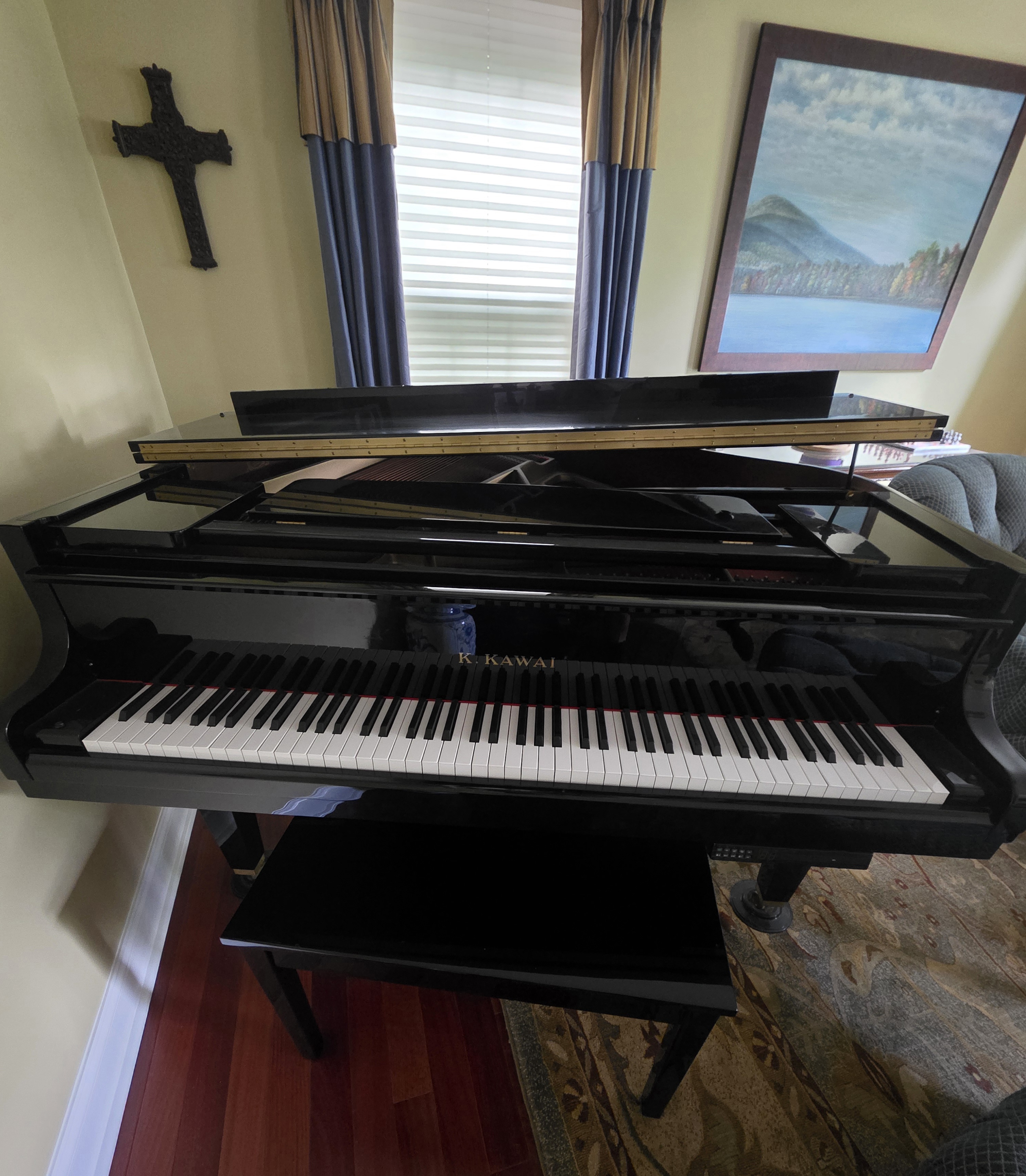 Mint Condition Kawai GM-10 Baby Grand Player Piano