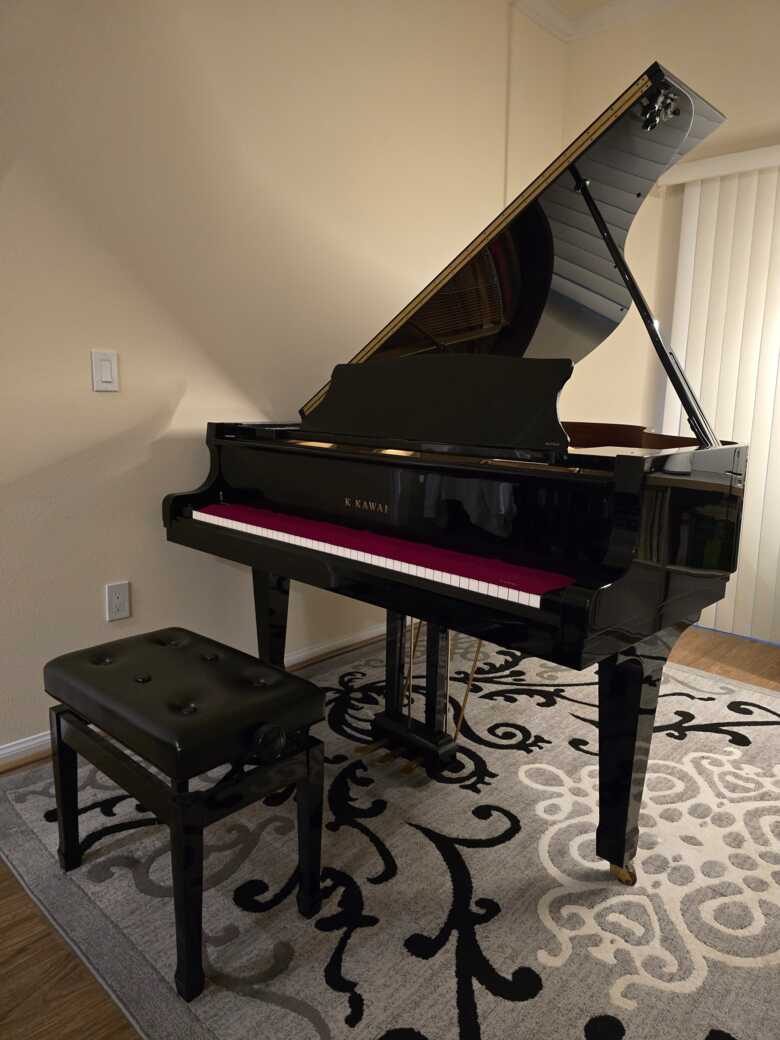 2015 Kawai RX-2G Grand Piano (Polished Ebony) - Downtown LA