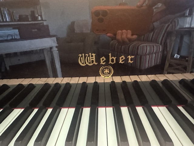 Weber Black Enamel Grand Piano