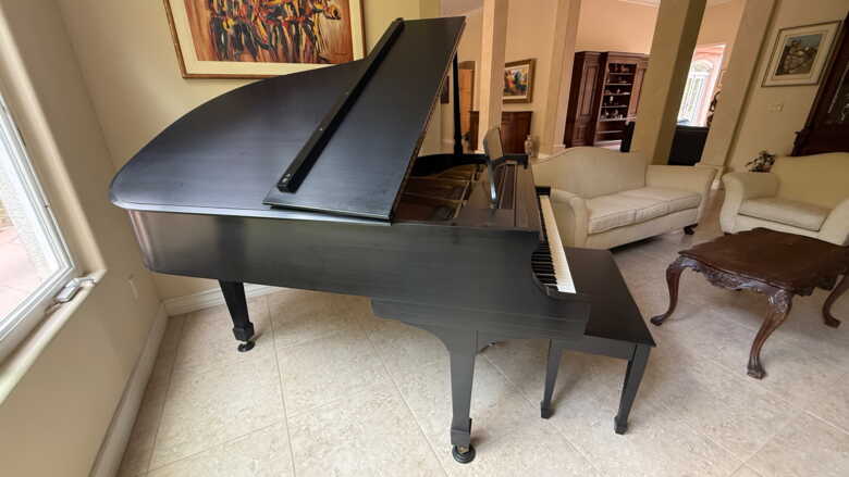 REDUCED PRICE! Steinway L Satin Black, SN 430402 