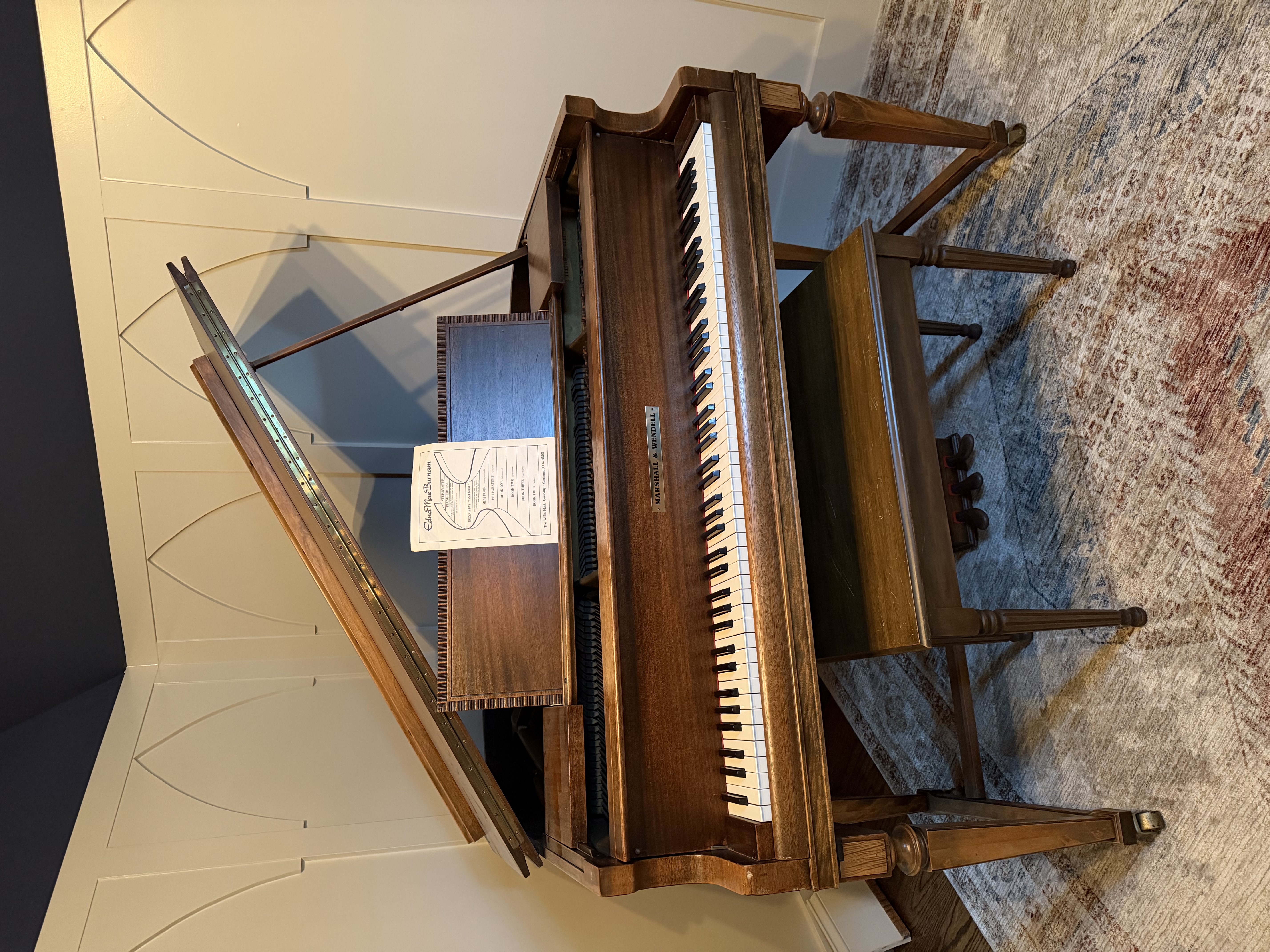 Rebuilt 1928 Marshall & Wendell Baby Grand Piano