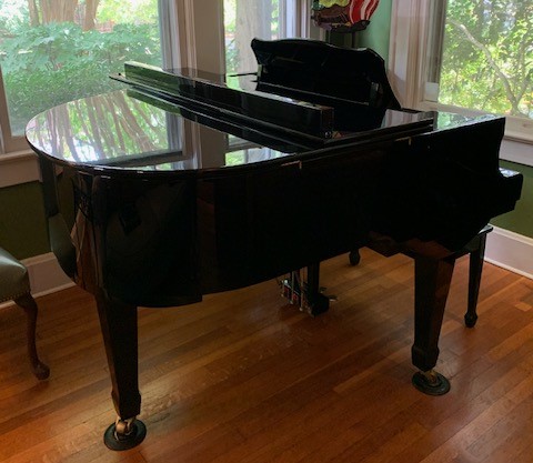 Beautiful Black Baby Grand