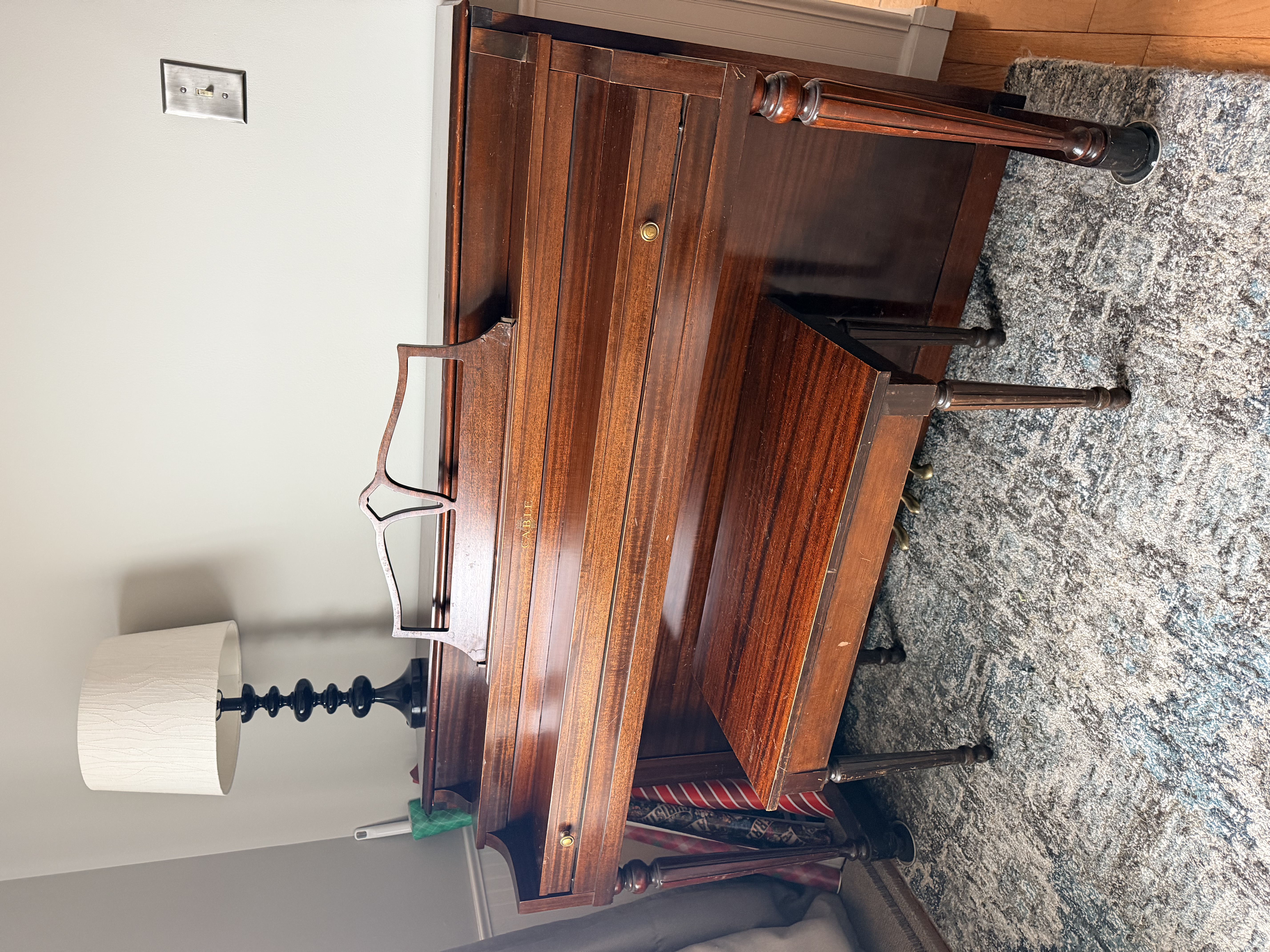 Beautiful 1953 Cable Console 