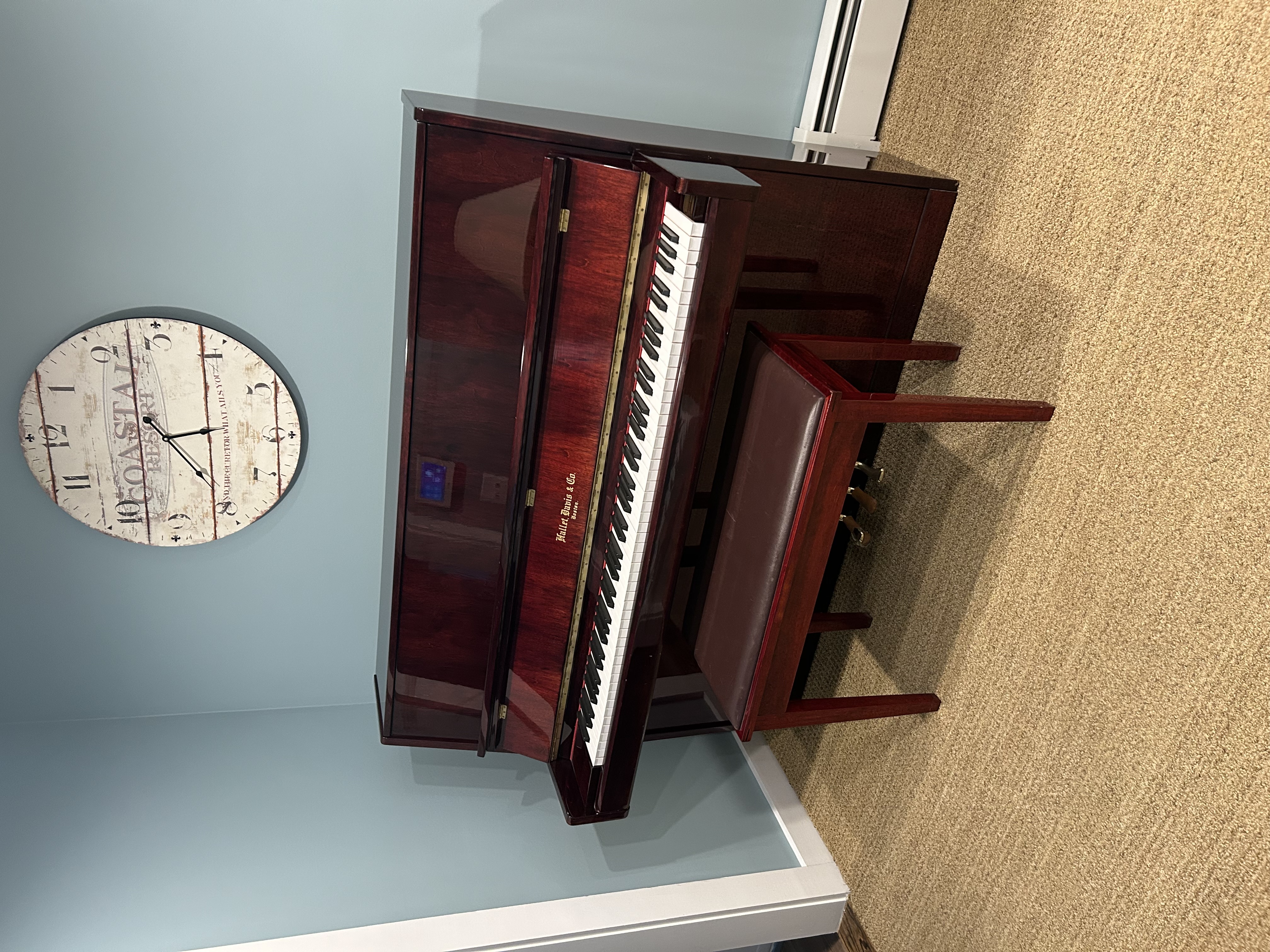 Mahogany Upright Piano
