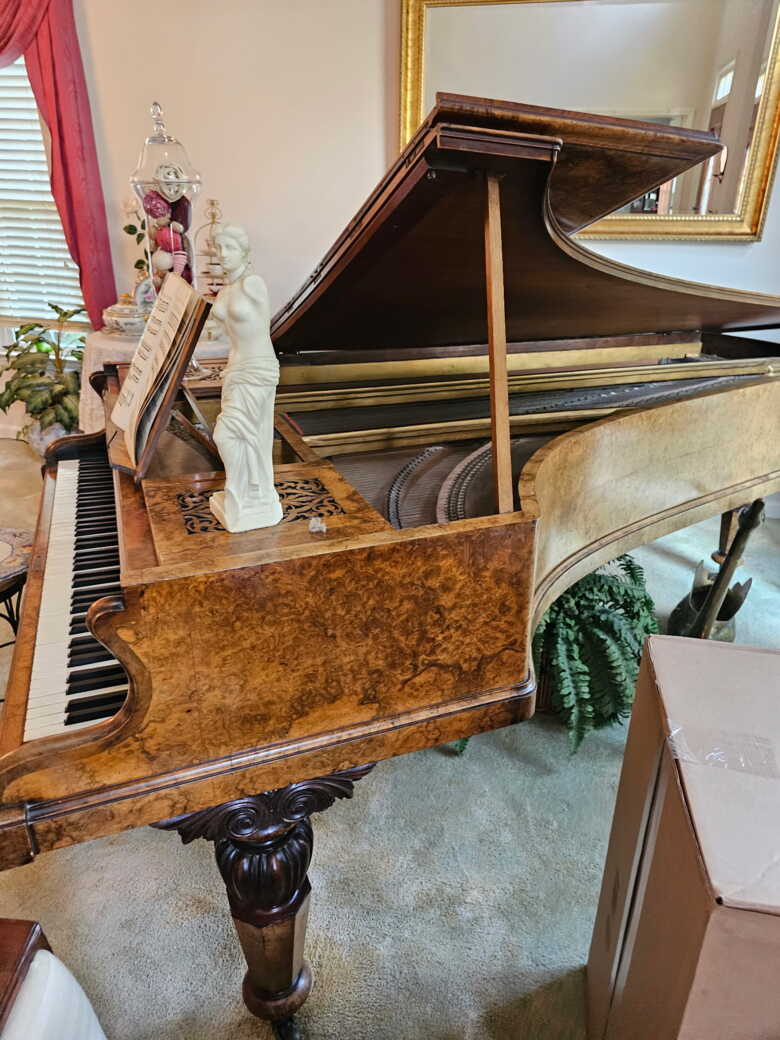 John Broadwood and Sons concert piano