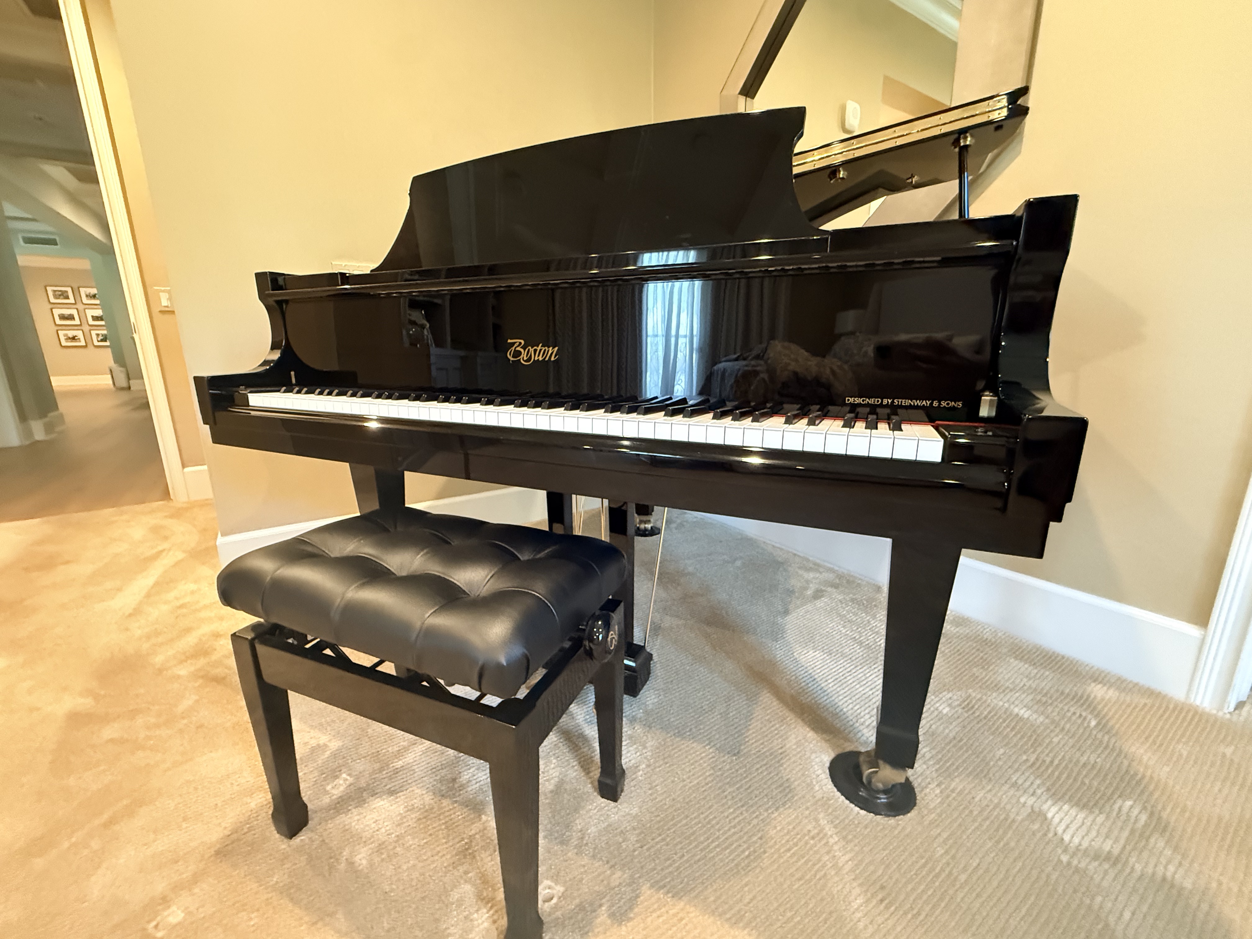 Designed by Steinway & Sons -- Boston Grand