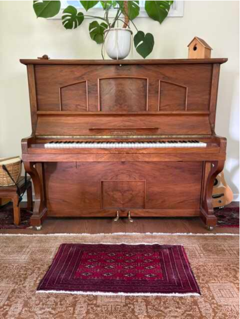 Refurbished Zenker & Schultz Upright Piano