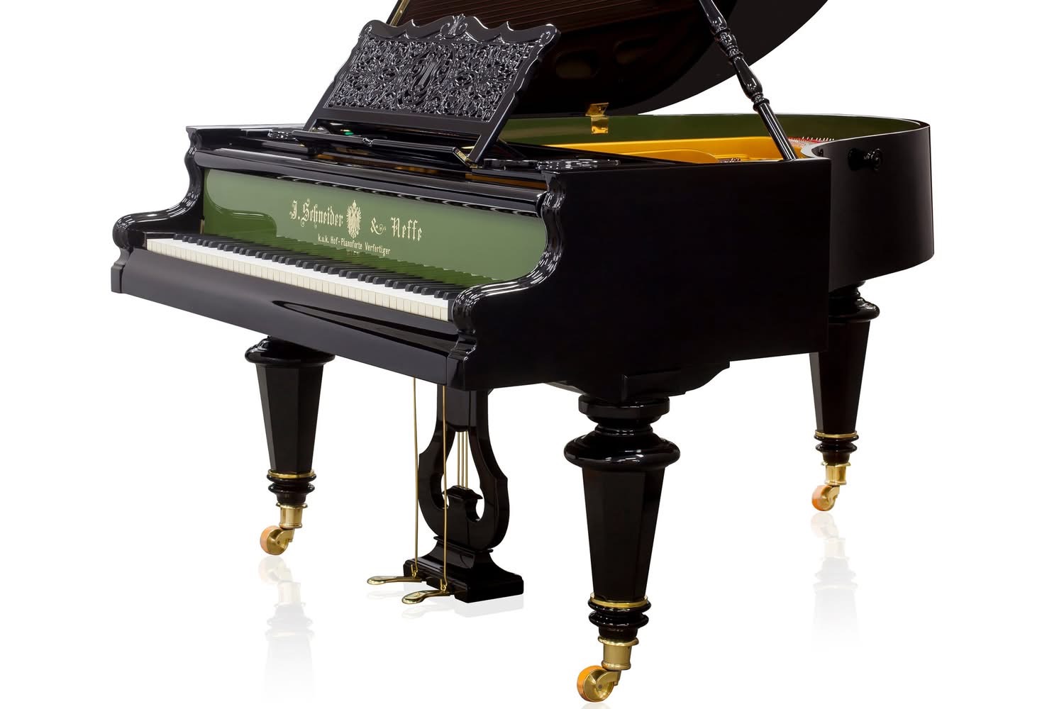 SCHNEIDER & NEFFE GRAND PIANO Serial No. 2467
