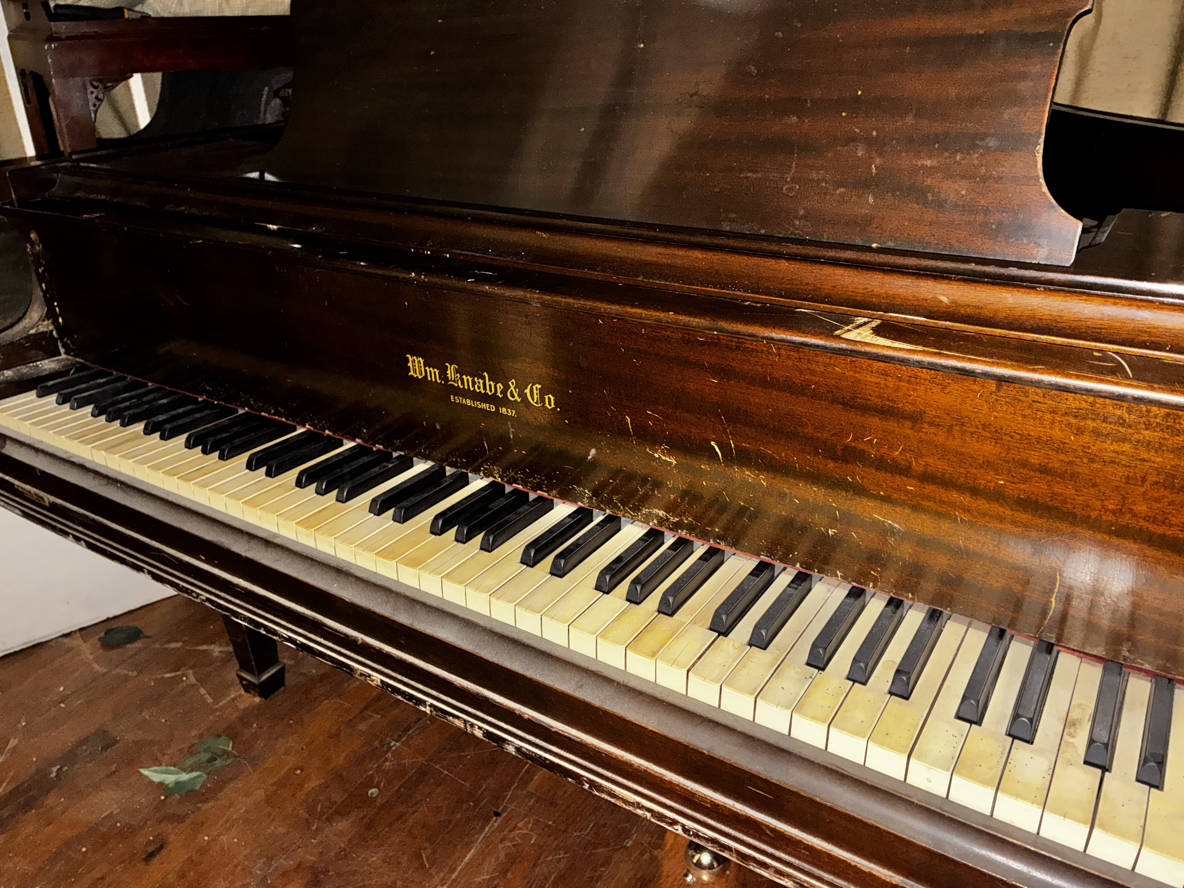 Grand piano from well known maker for sale