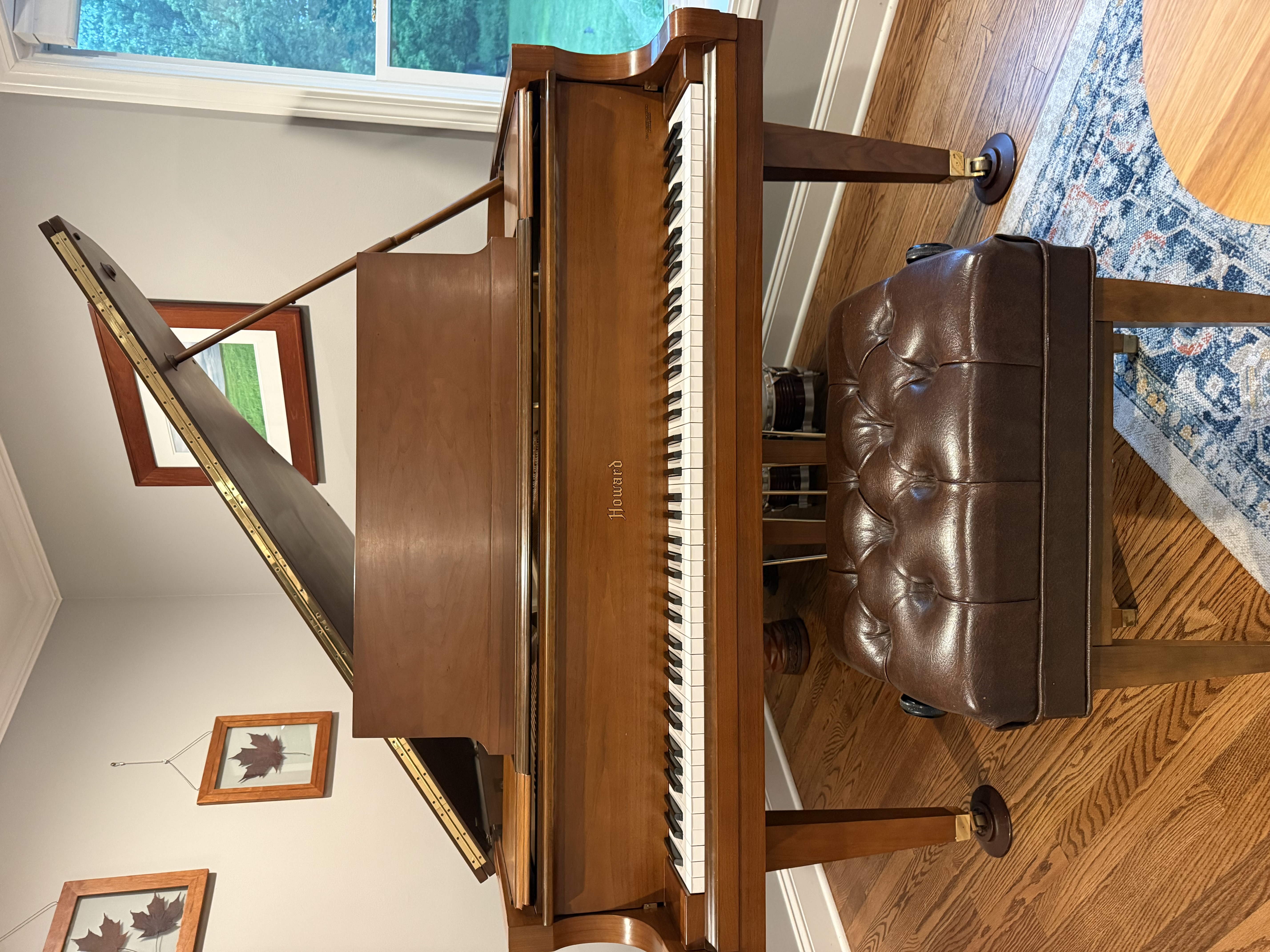 Kawai/Howard Pristine Walnut Satin Gem