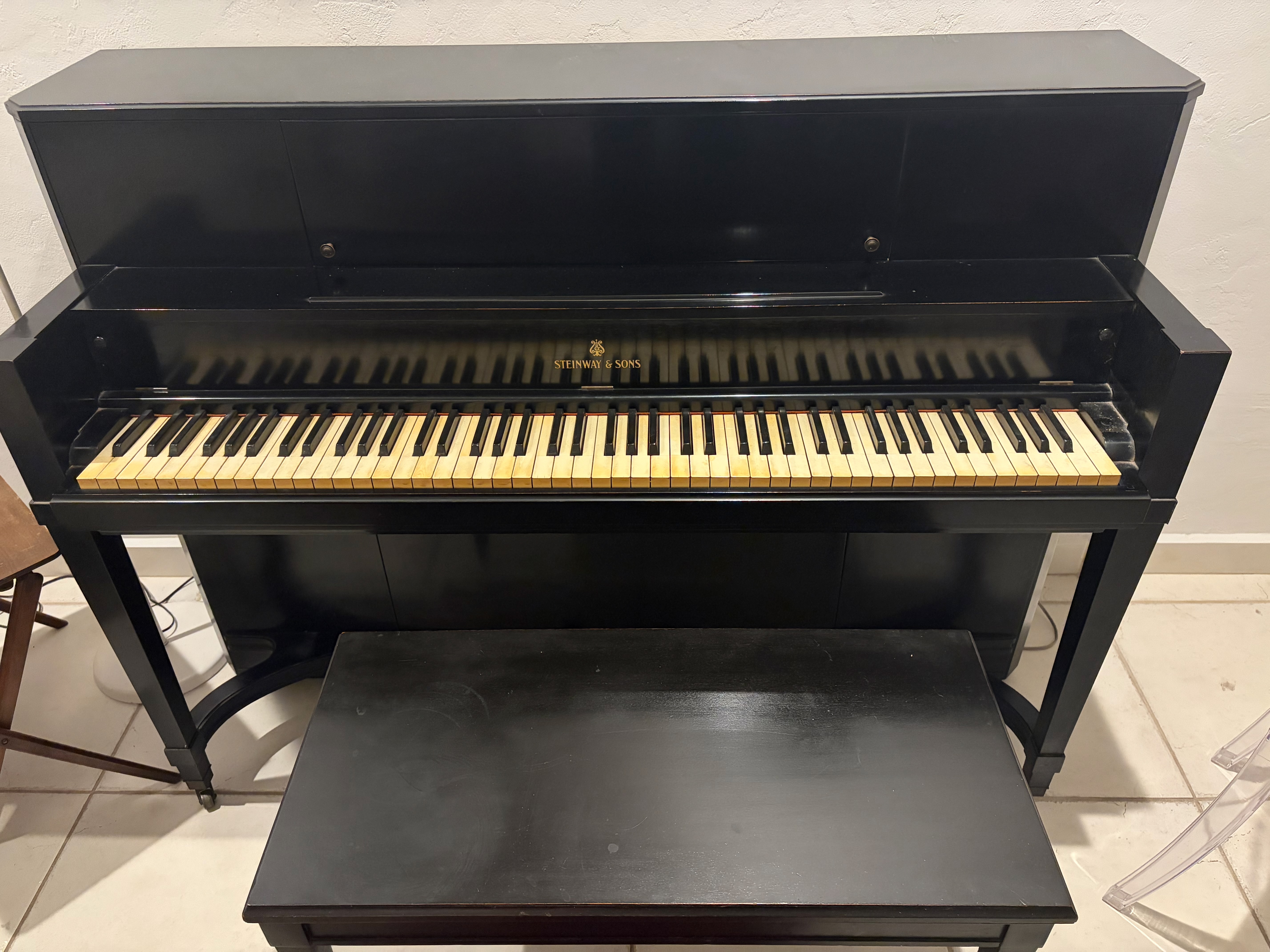 1936 Steinway & Sons Upright Piano in original condition