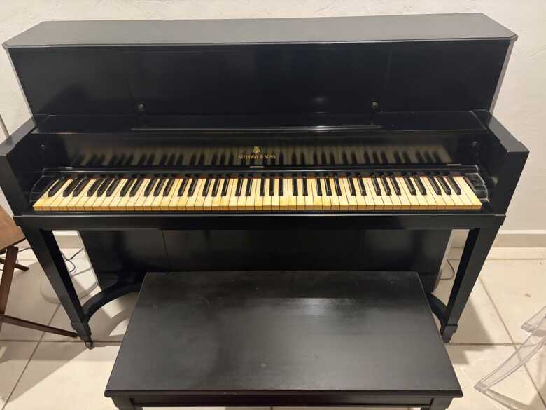 1936 Steinway & Sons Upright Piano in original condition