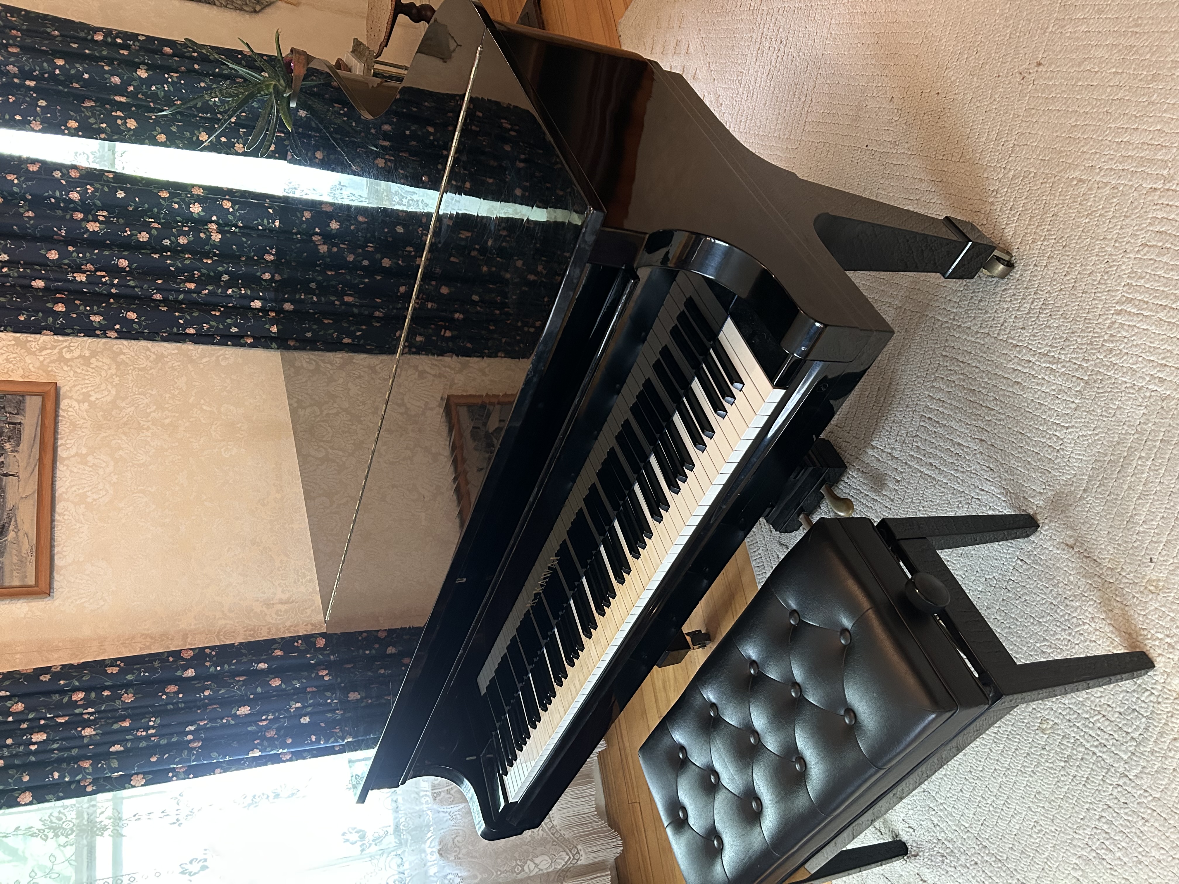 Kawai KG-5 1969 with Dampp-Chaser and Bench