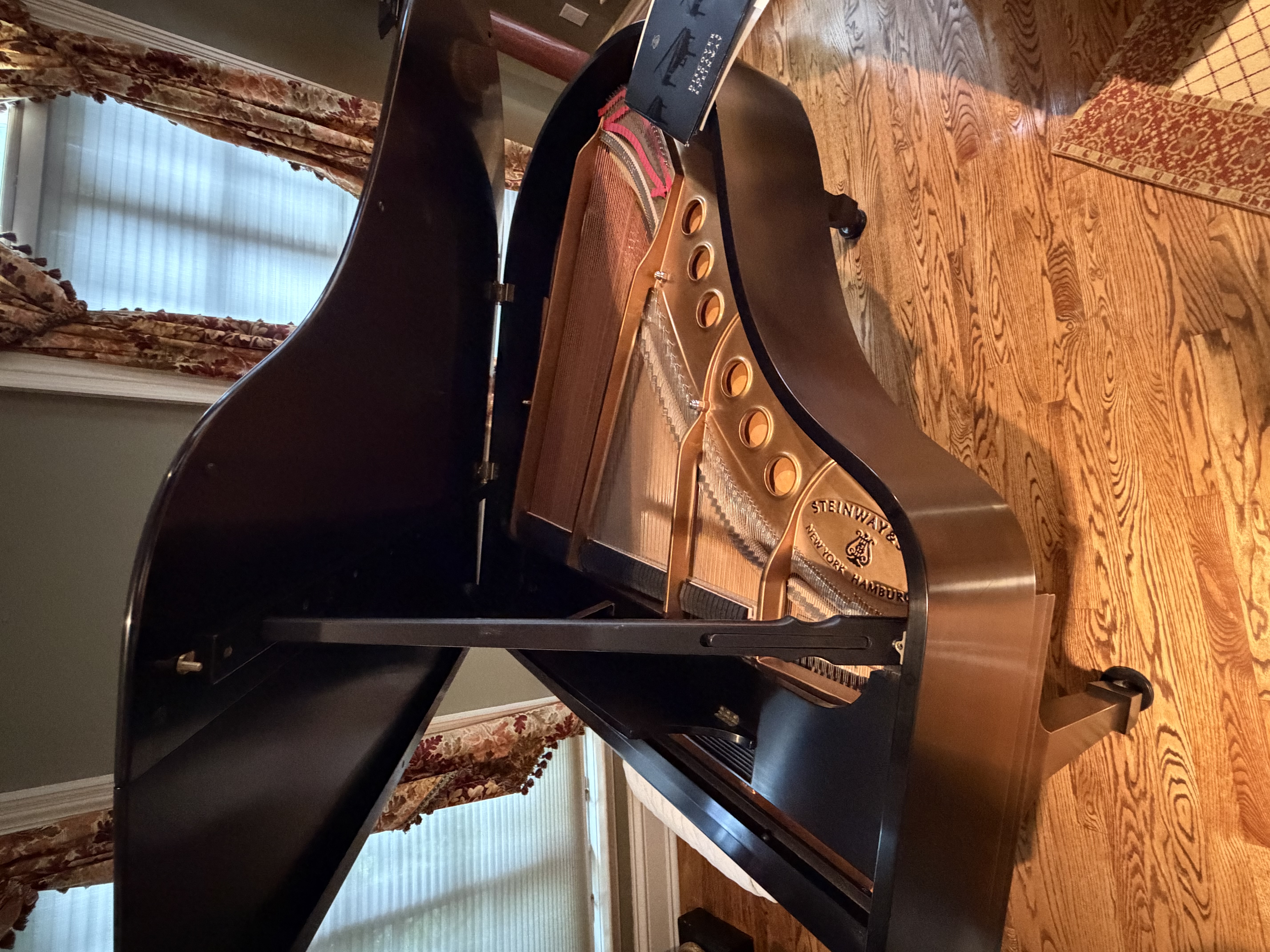 2000 Steinway & Sons Model M Grand, Satin Ebony, One Owner!