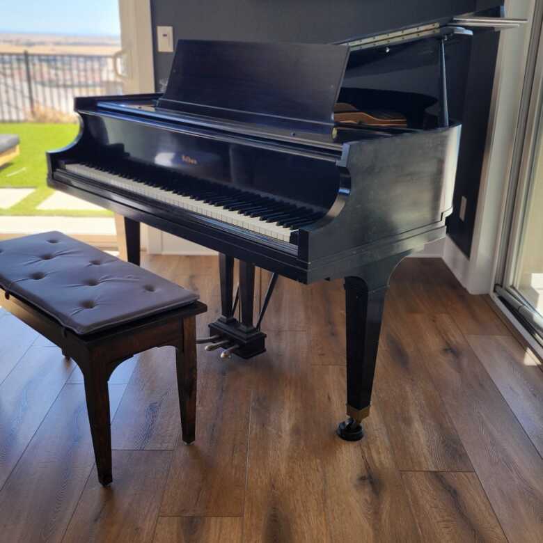 Exceptionally Clean Bridges- 1934 Baldwin Artist Baby Grand