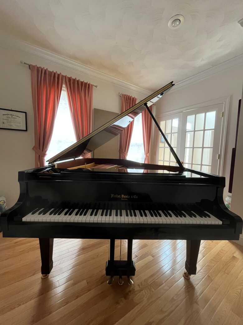 Hallet, Davis & Co. 6'1" Parlor Grand Piano (Model DG185) 