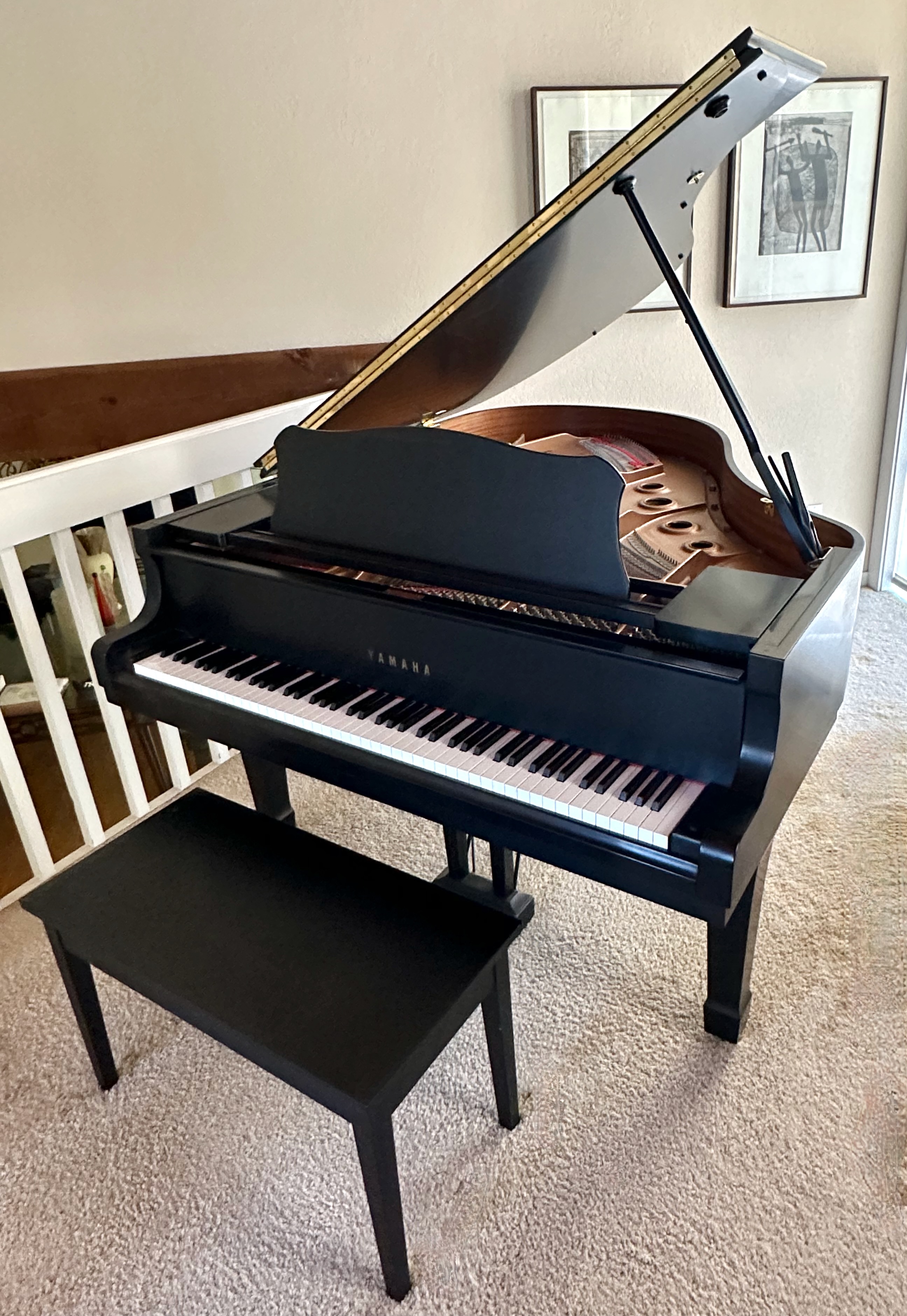 Yamaha C2 Conservatory Grand Piano (5'8") – Original Owner –