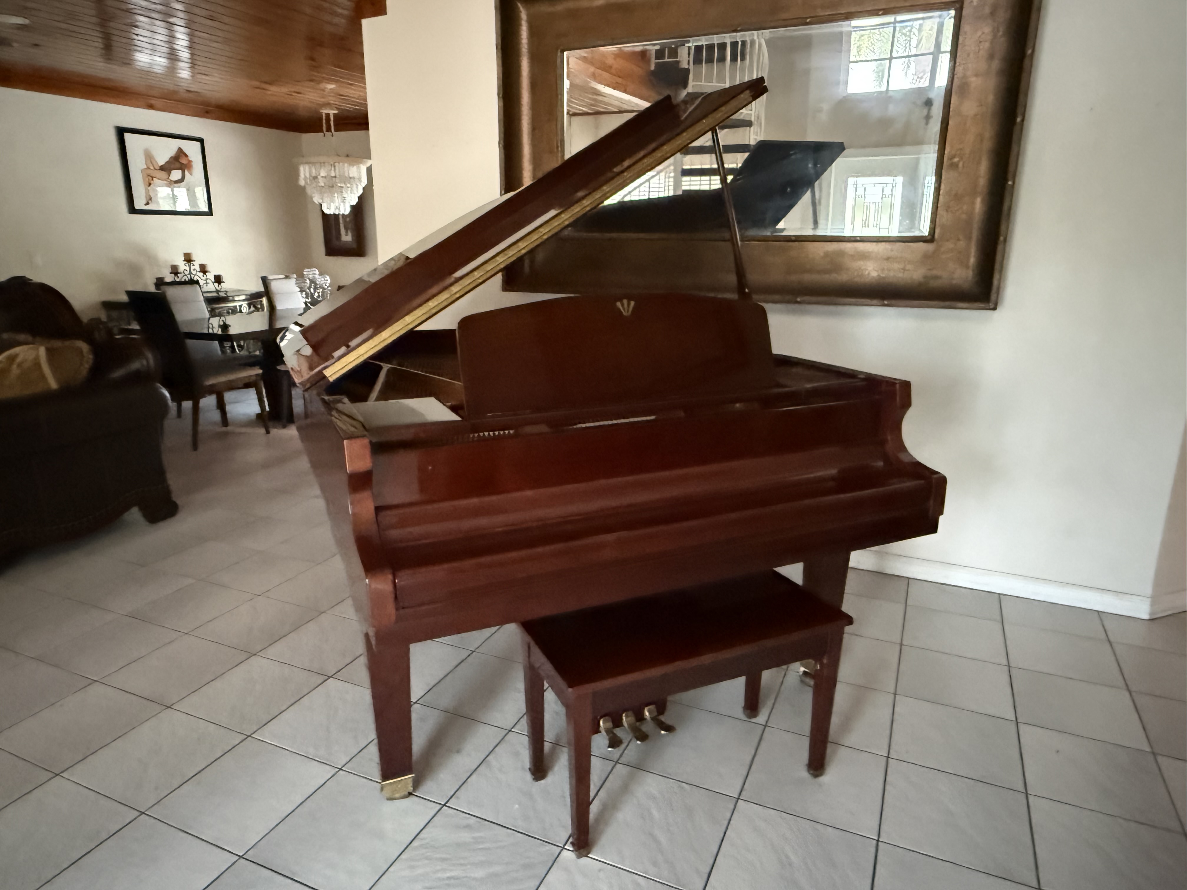 George Steck GS-87 6’2” Grand Piano - Excellent Condition