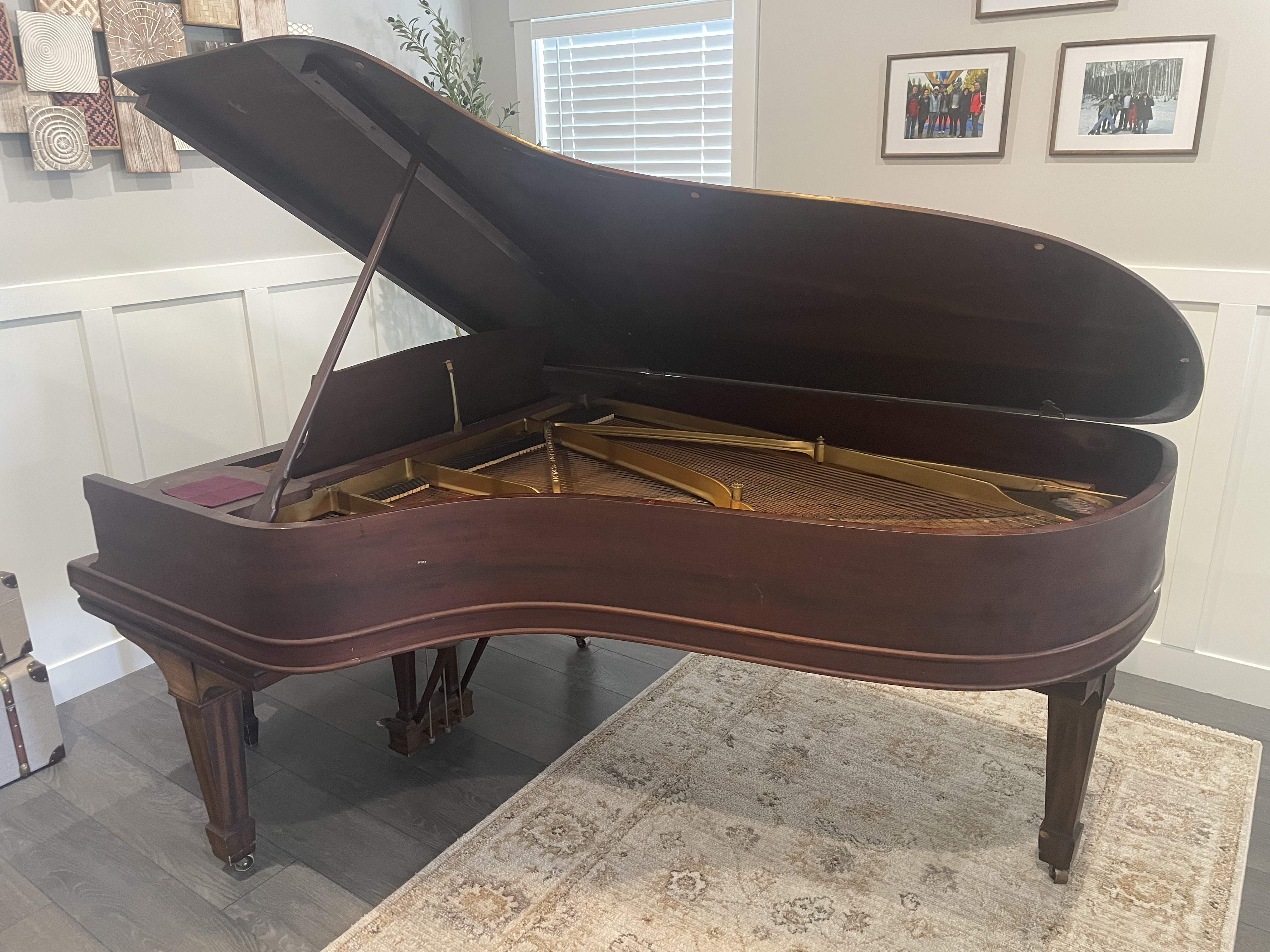 1878 Original Antique Steinway Grand Piano, Fully Playable