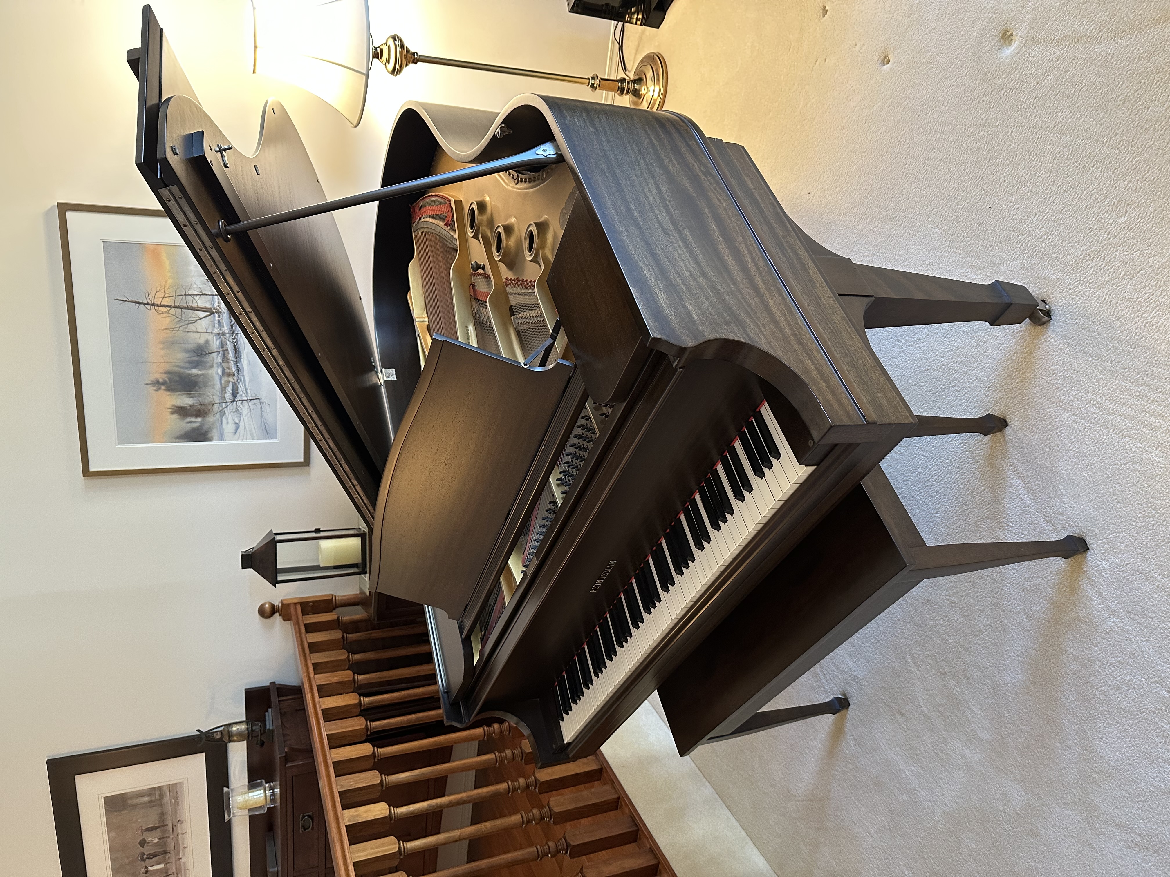 Beautiful Canadian-made Heintzman Grand Piano