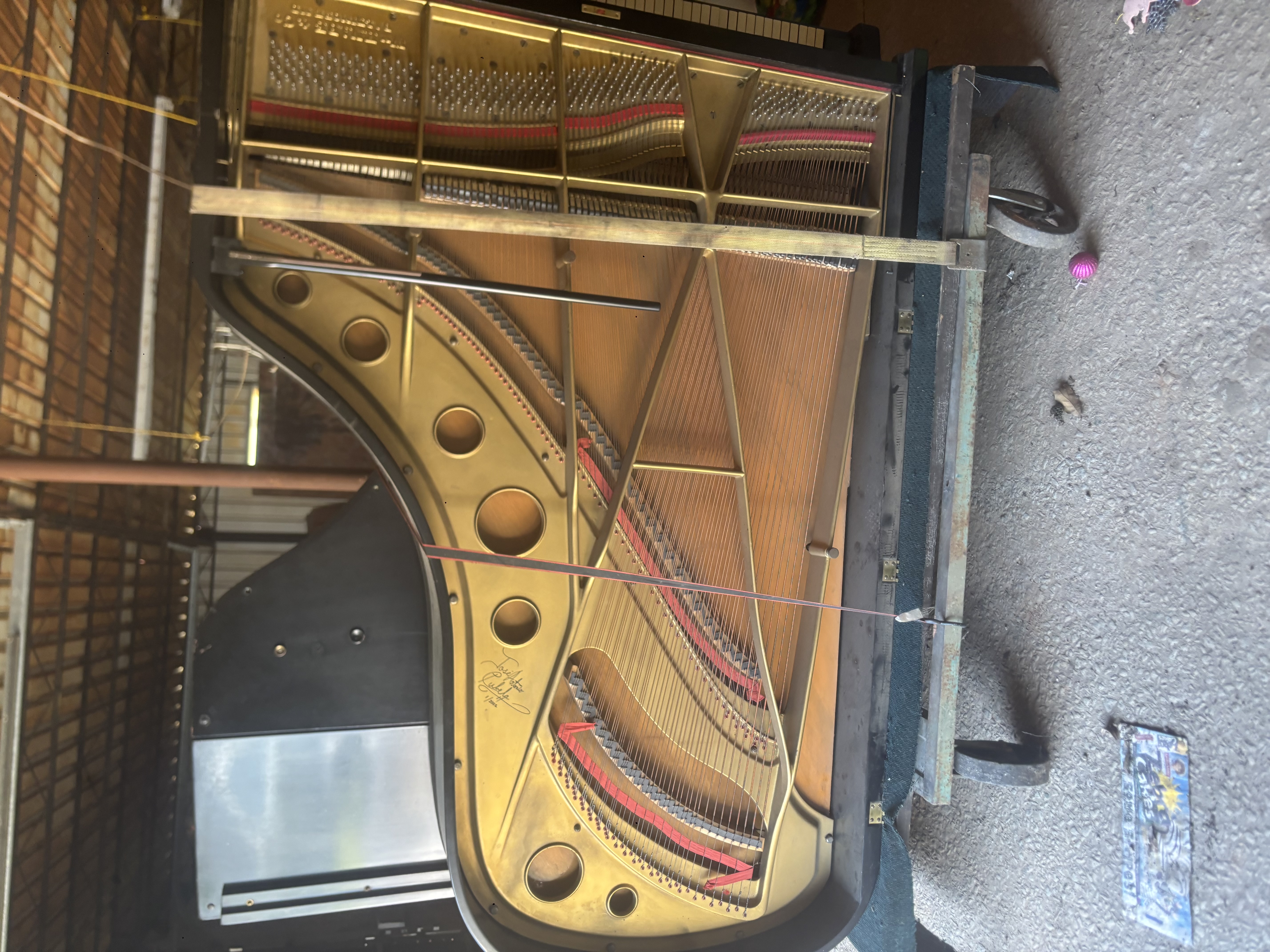 (Pedigree-focused): 2002 Wm. Knabe & Co. Grand Piano 