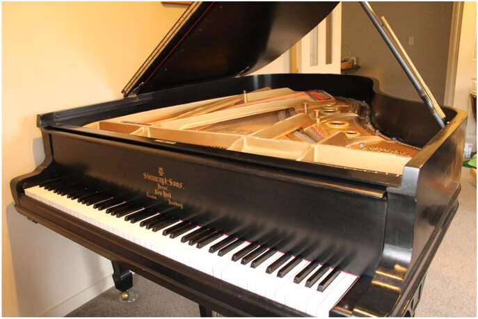 1898 Steinway Model A, fully restored in 1999