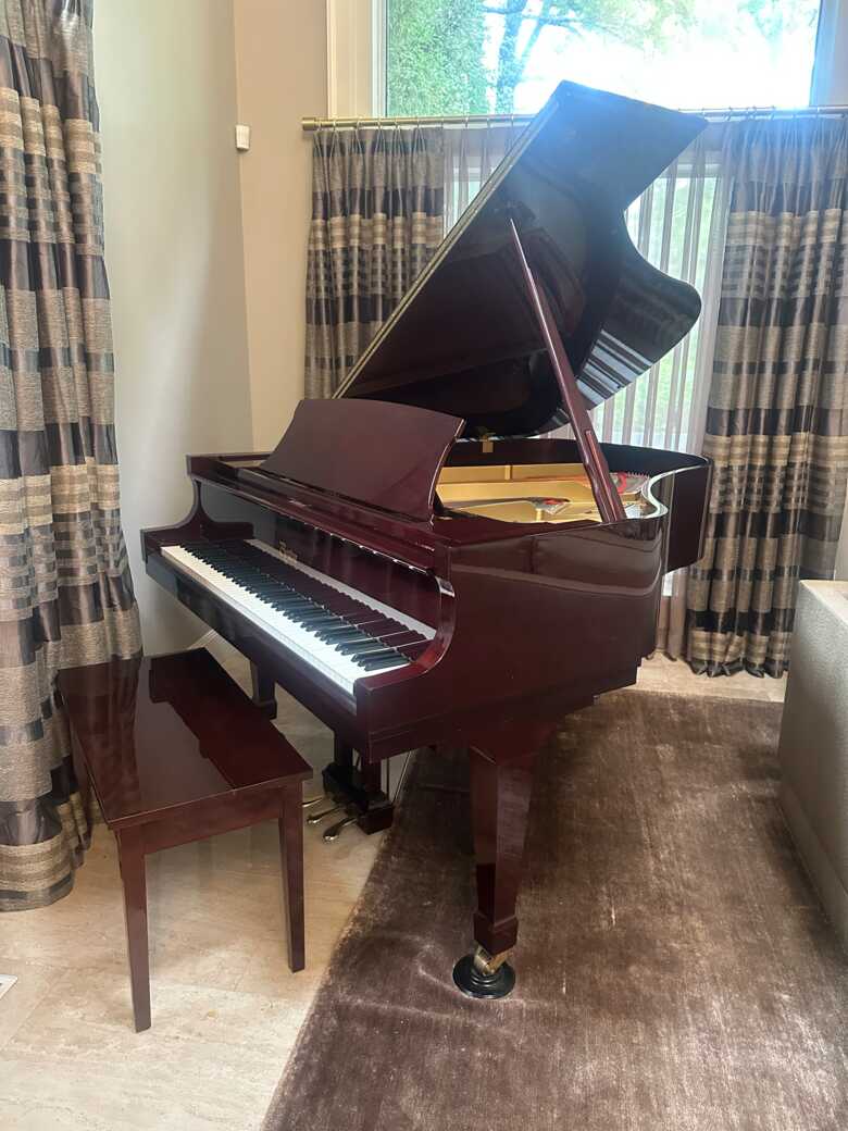 Boston Mahogany Grand Piano, Designed By Steinway & Sons, Ci