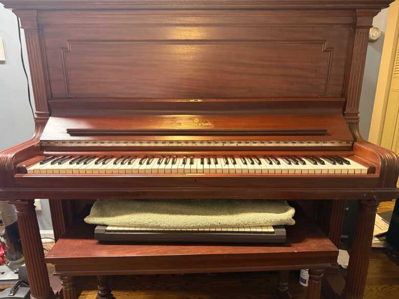 For sale Golden Age 1901 Steinway & Sons Model K (52")