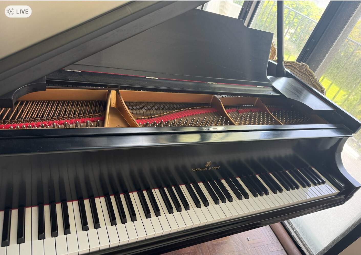 Steinway&Sons built solid , good quality grand piano