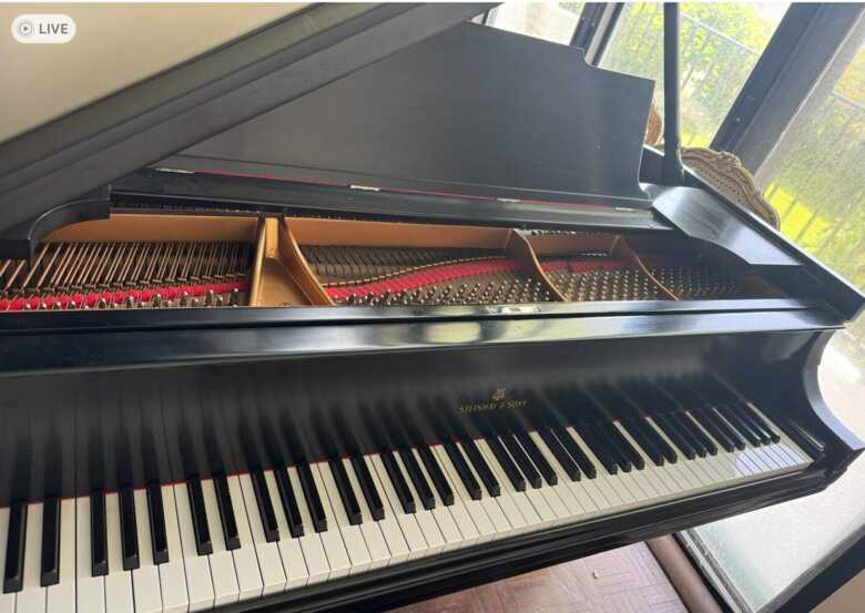 Steinway&Sons built solid , good quality grand piano