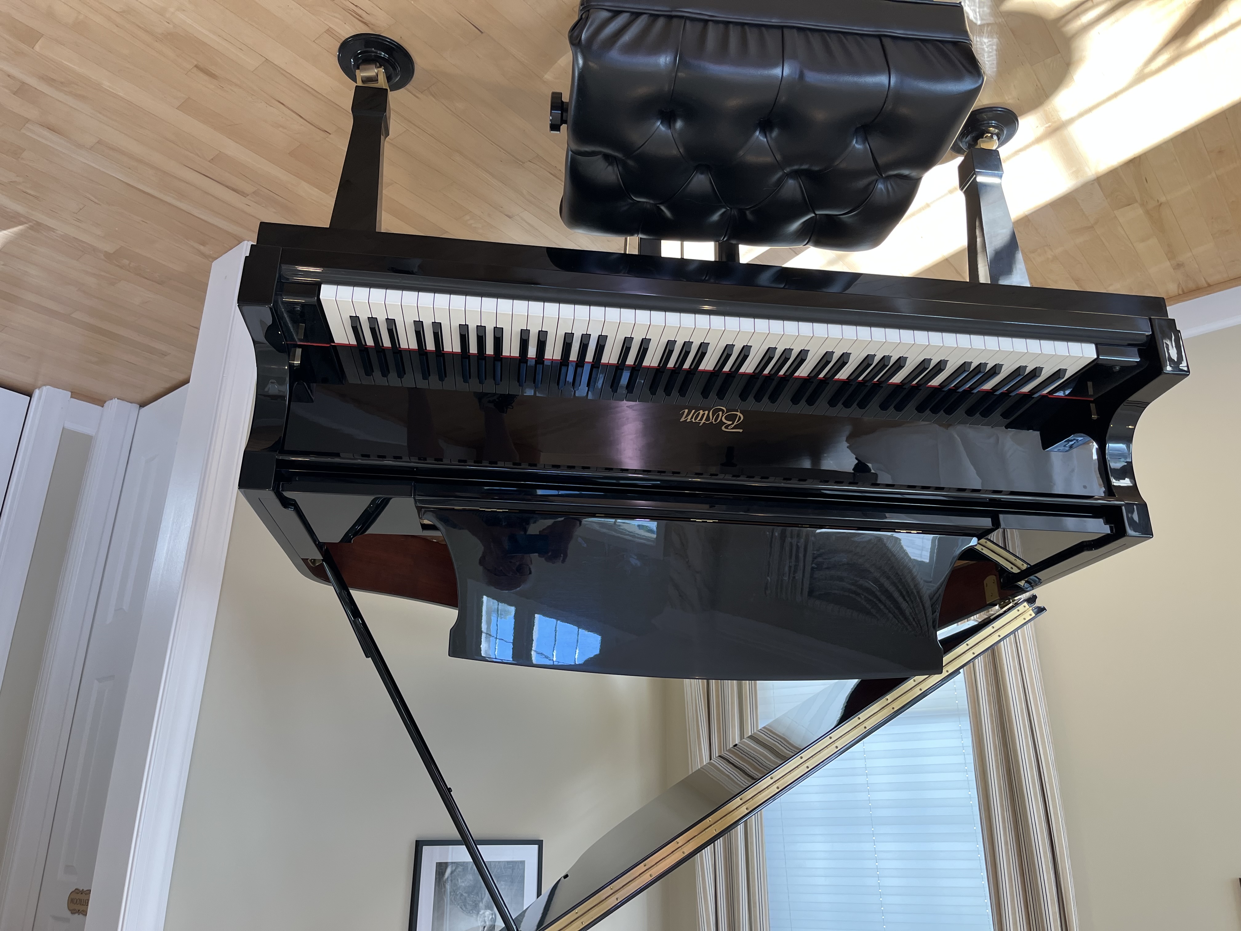 Polished Ebony Black Boston GP-163