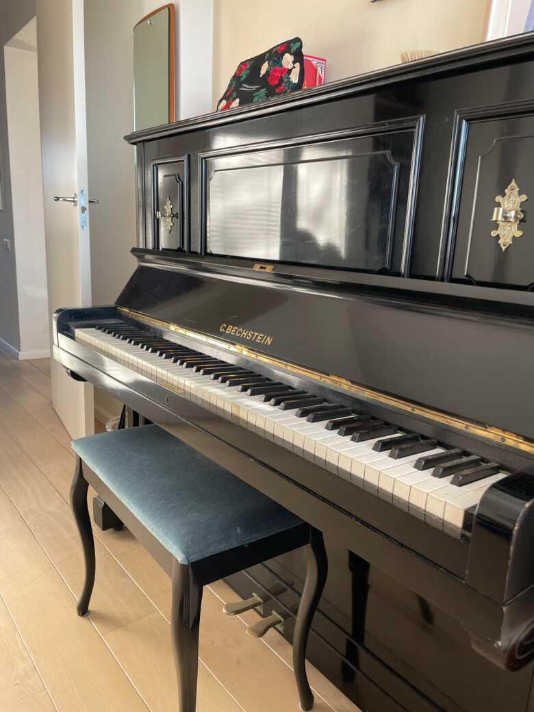 C. Bechstein Model 8 Upright Piano