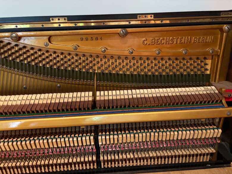 C. Bechstein Model 8 Upright Piano
