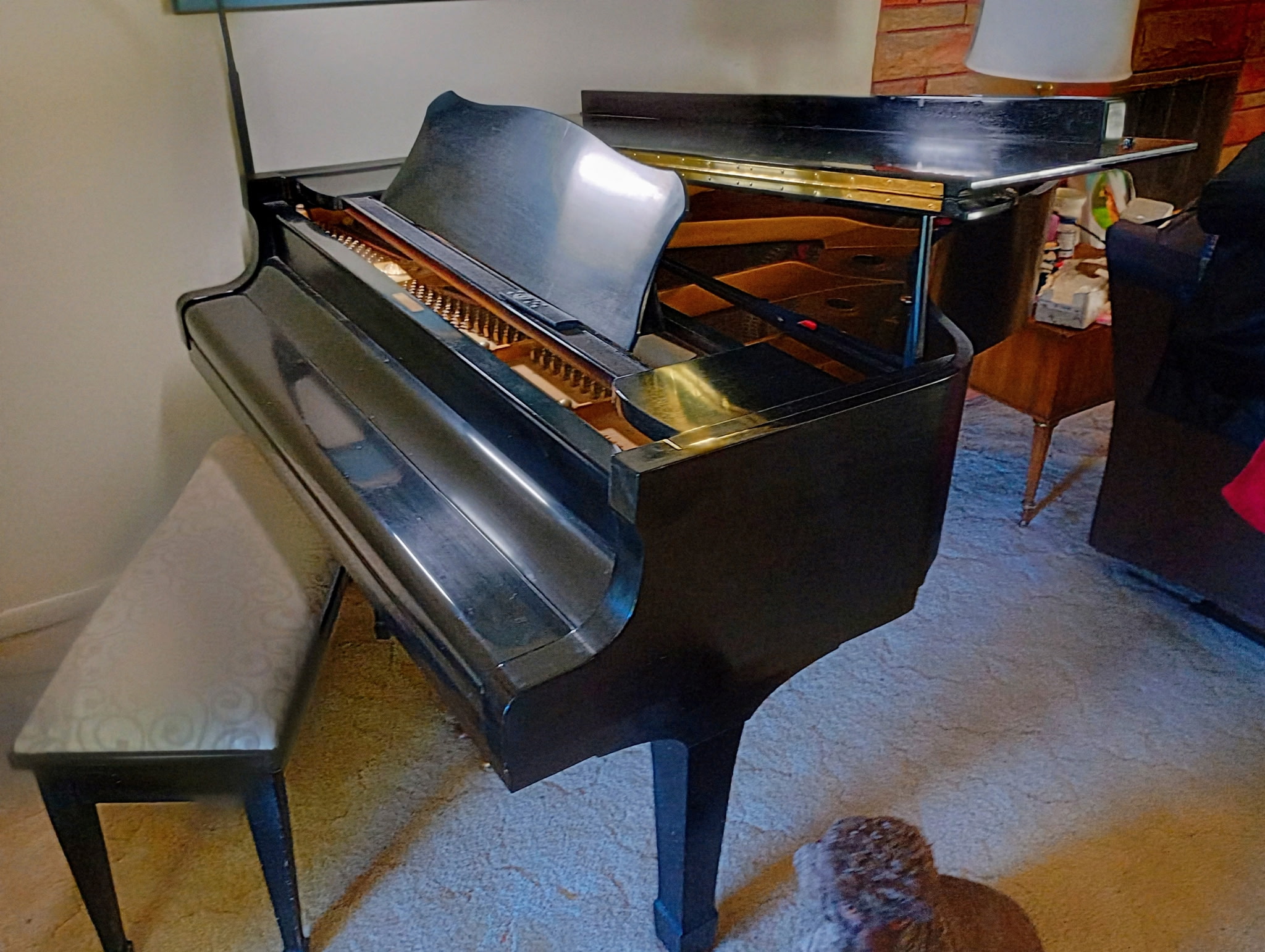 1968 Yamaha conservatory grand 6ft 1 in