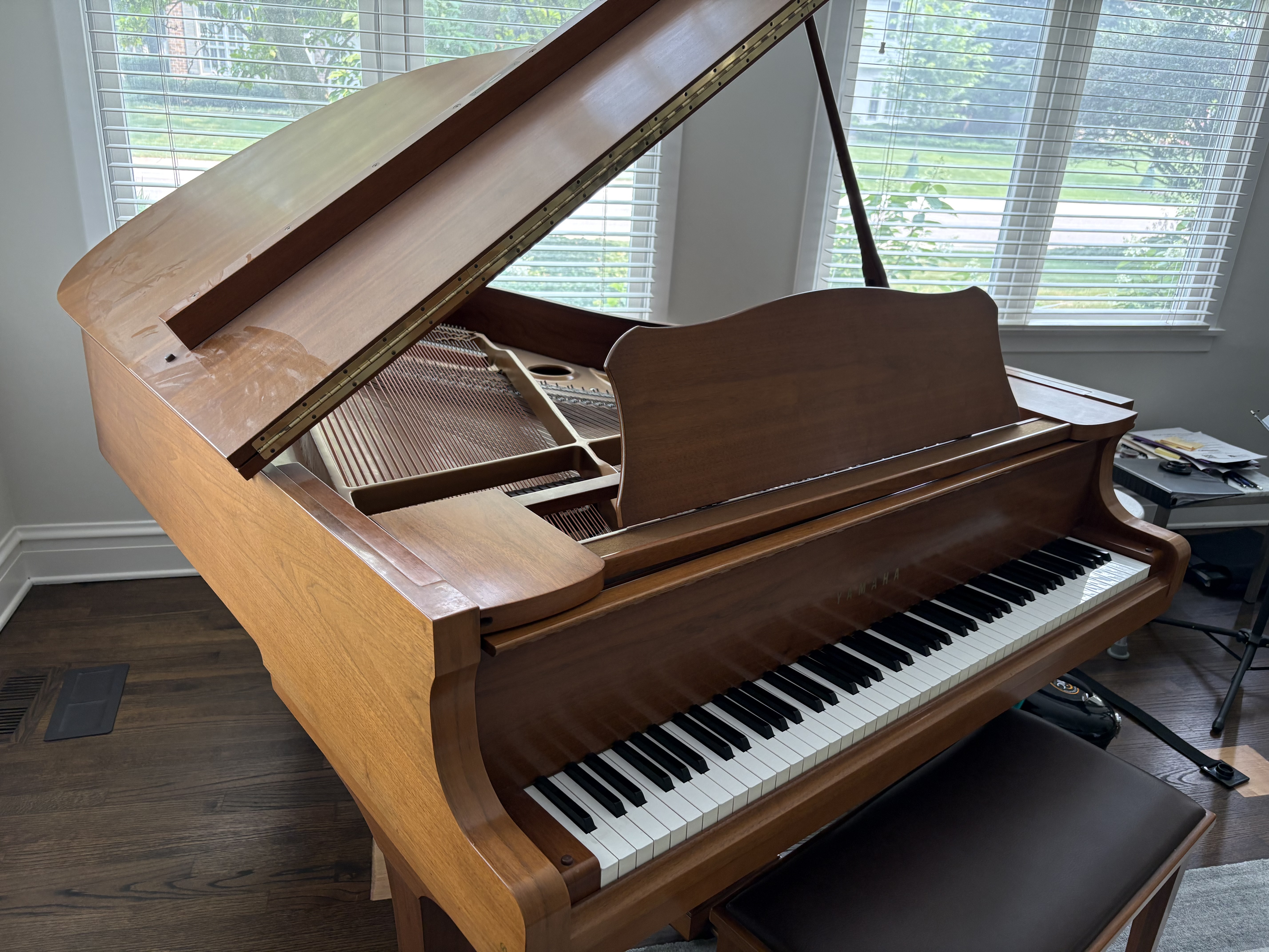 Yamaha G3 Grand Piano in Walnut
