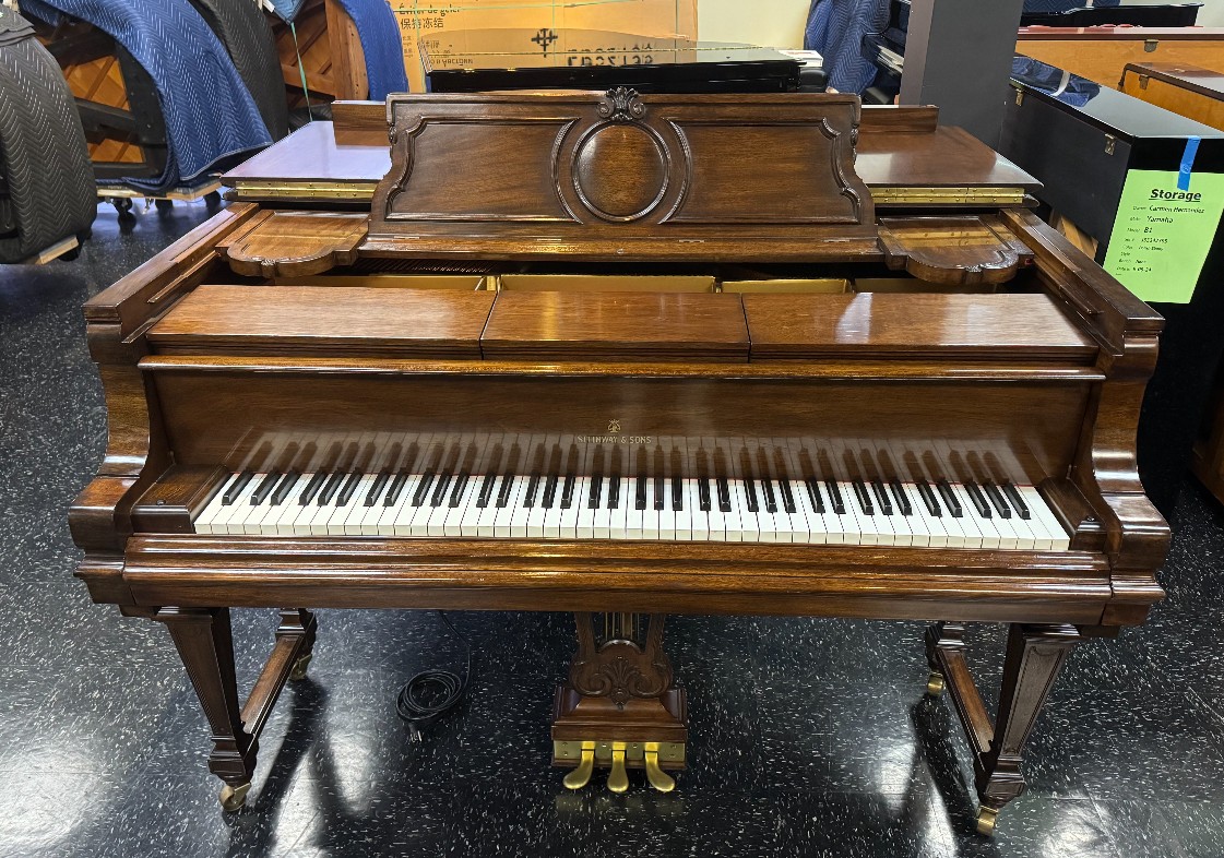 Steinway Grand, O-R Duo-Art Restored w/ Live Performance LX
